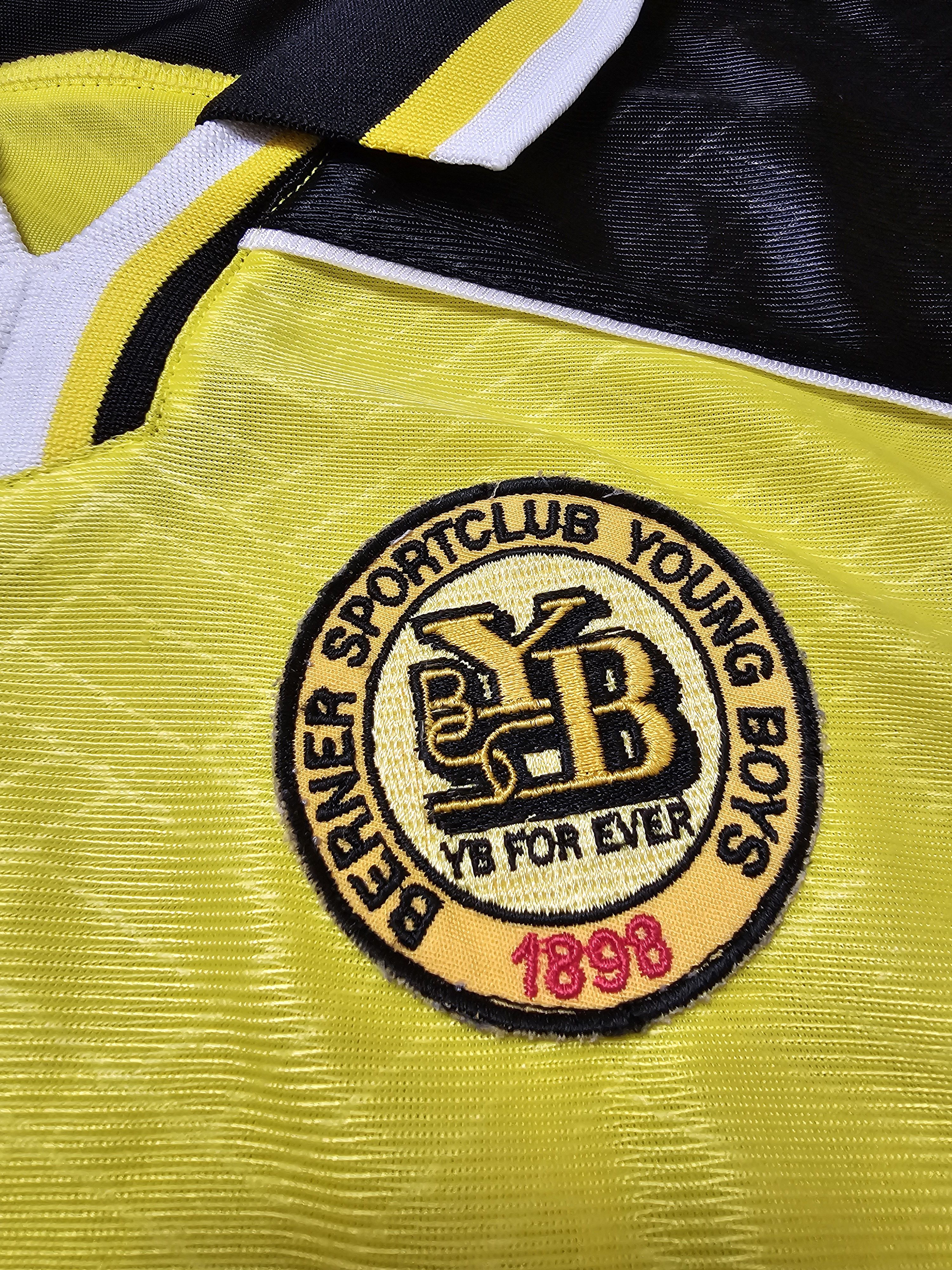 All Sport YOUNG BOYS VINTAGE 90s TRAINING FOOTBALL SHIRT SOCCER JERSEY Size US L / EU 52-54 / 3 - 4 Thumbnail