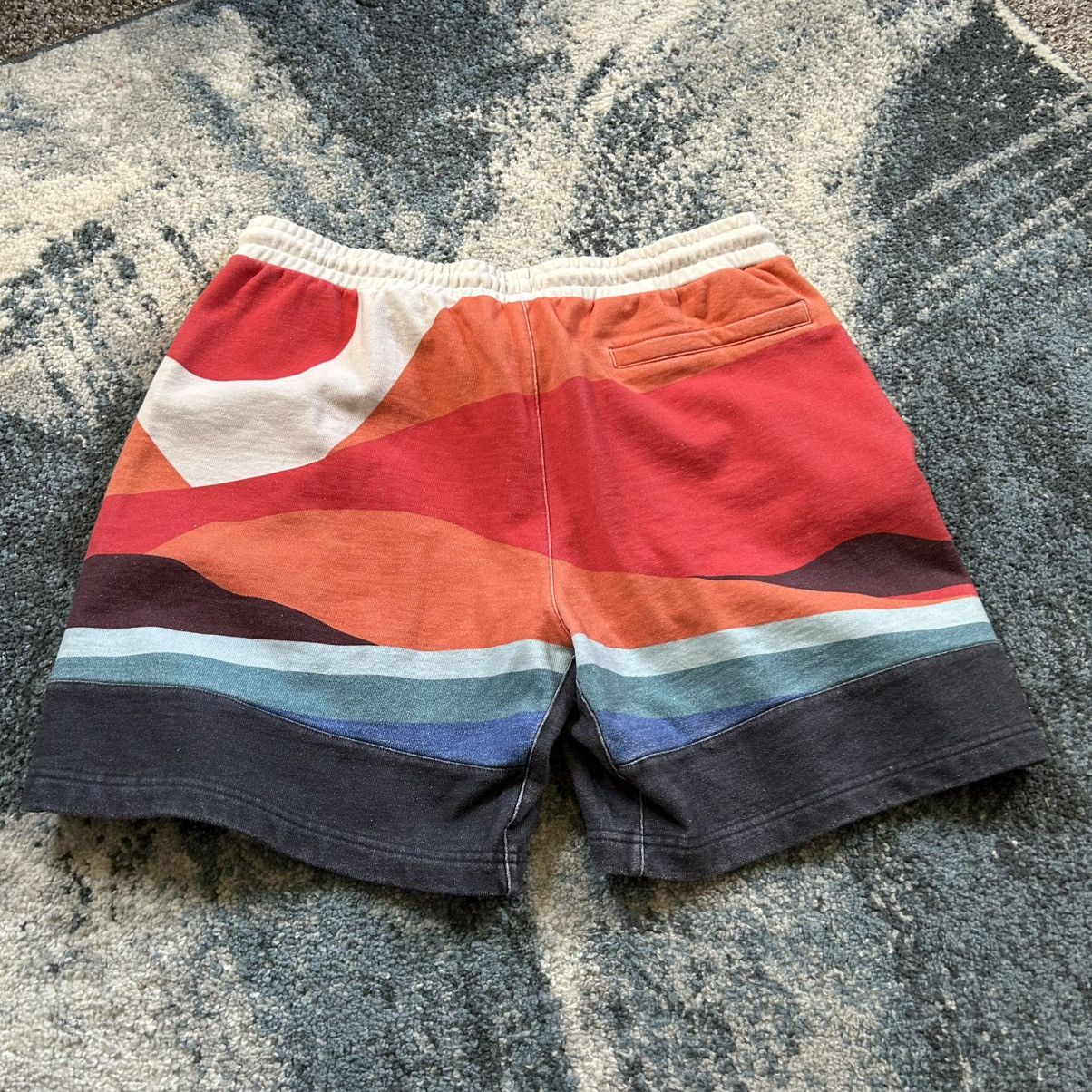 Columbia × Kith 2022 Sonora Desert Red Hibiscus Cotton Fleece Sweatshorts Size US 33 - 11 Thumbnail