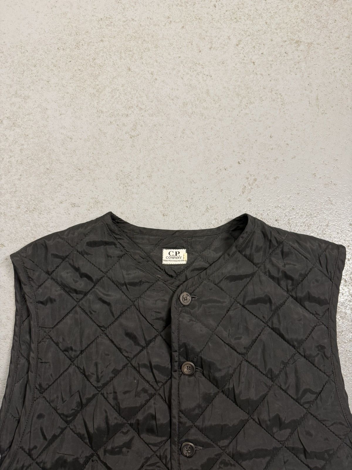 C.P. Company Vintage 80s C.P. Company Quilted Light Vest Size US L / EU 52-54 / 3 - 6 Thumbnail