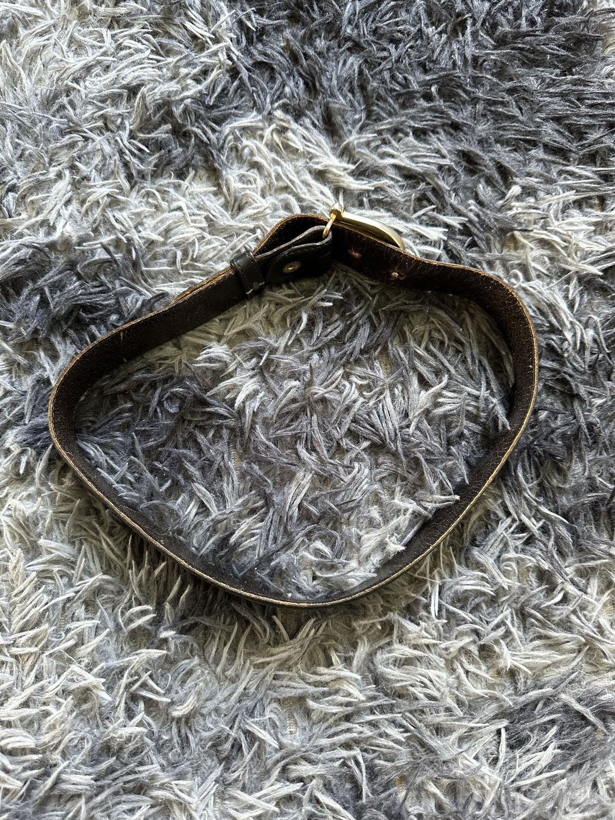 Gucci 90’s Vintage Gucci G logo leather belt Size ONE SIZE - 11 Thumbnail