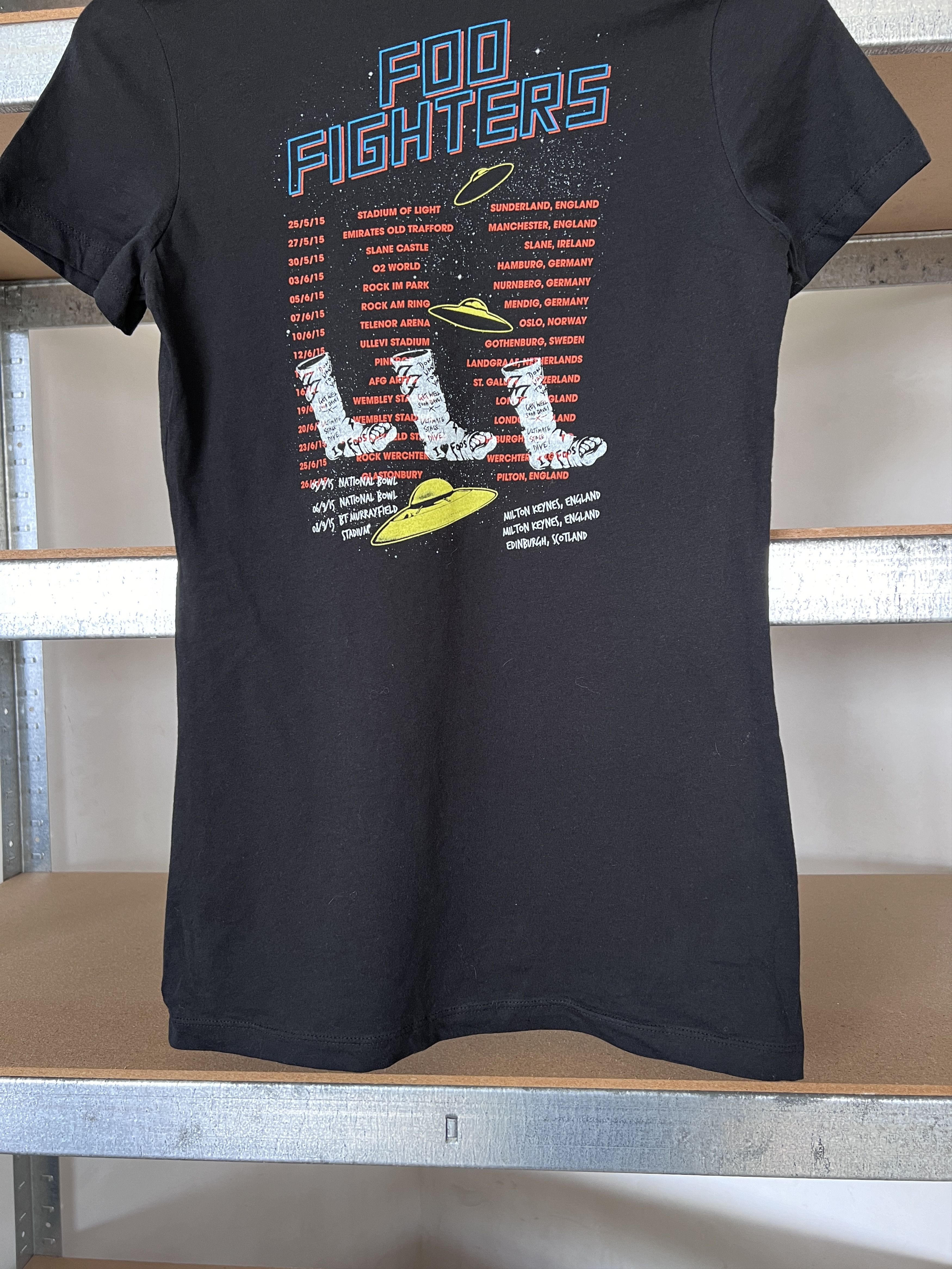Band Tees Vintage 2015 Foo Fighters rock band tour T-shirt Size M / US 6-8 / IT 42-44 - 10 Thumbnail