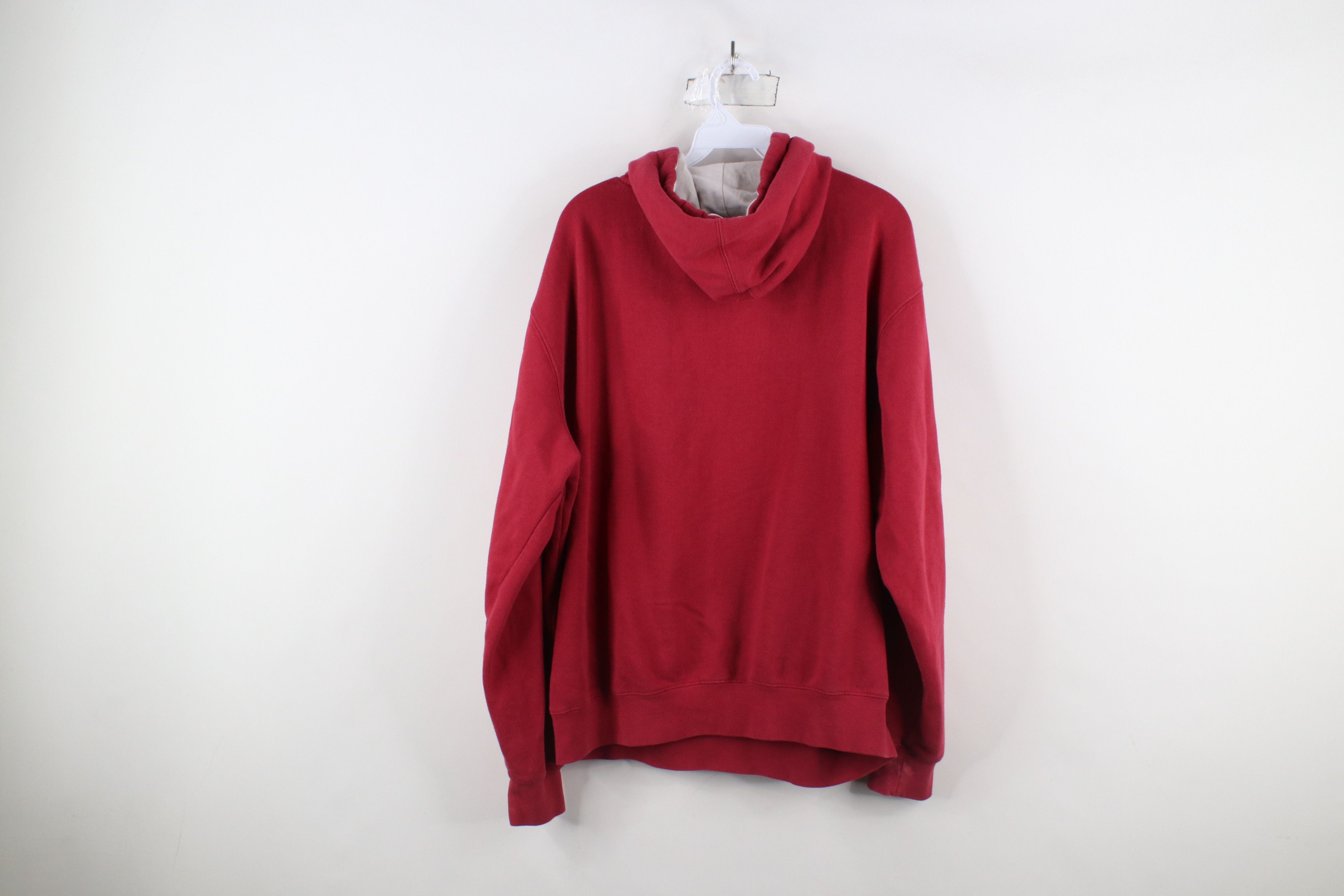 Vintage Vintage 90s Y2K Spell Out University of Alabama Hoodie Red Size US XL / EU 56 / 4 - 12 Thumbnail