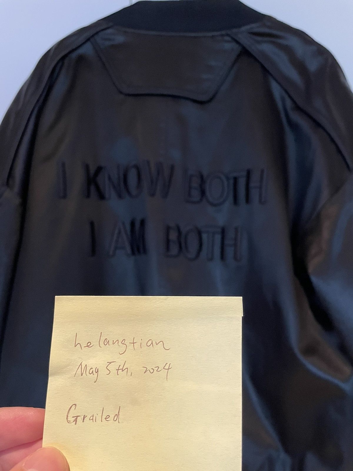 Juun.J Juun.J Bomber Jacket in Black Size US S / EU 44-46 / 1 - 7 Thumbnail