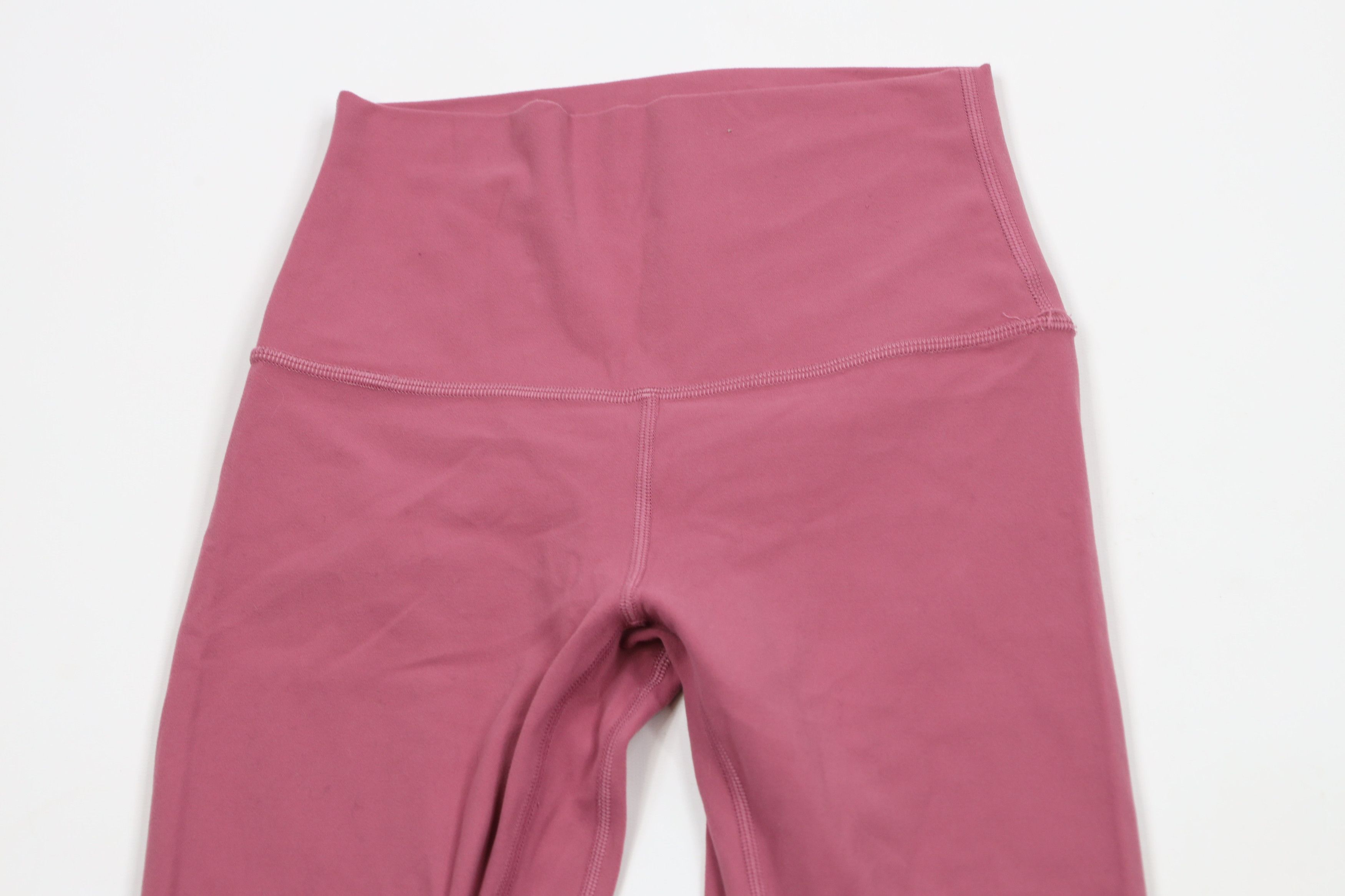 Lululemon × Vintage Lululemon Distressed 25" Align Leggings Yoga Gym Pants Pink Size 26" / US 2 / IT 38 - 2 Thumbnail