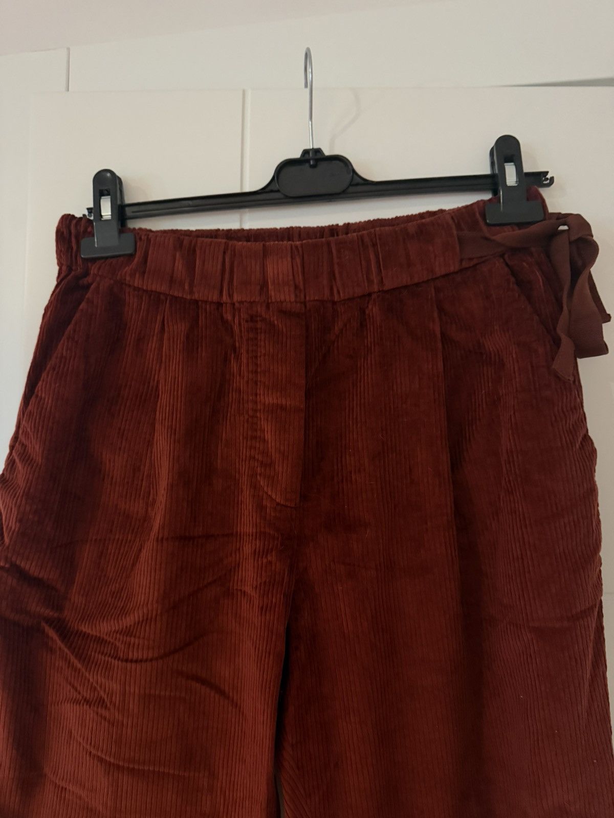 Brunello Cucinelli Brunello Cucinelli Corduroy Trousers – Rich Rust Tone Size 27" / US 4 / IT 40 - 5 Thumbnail