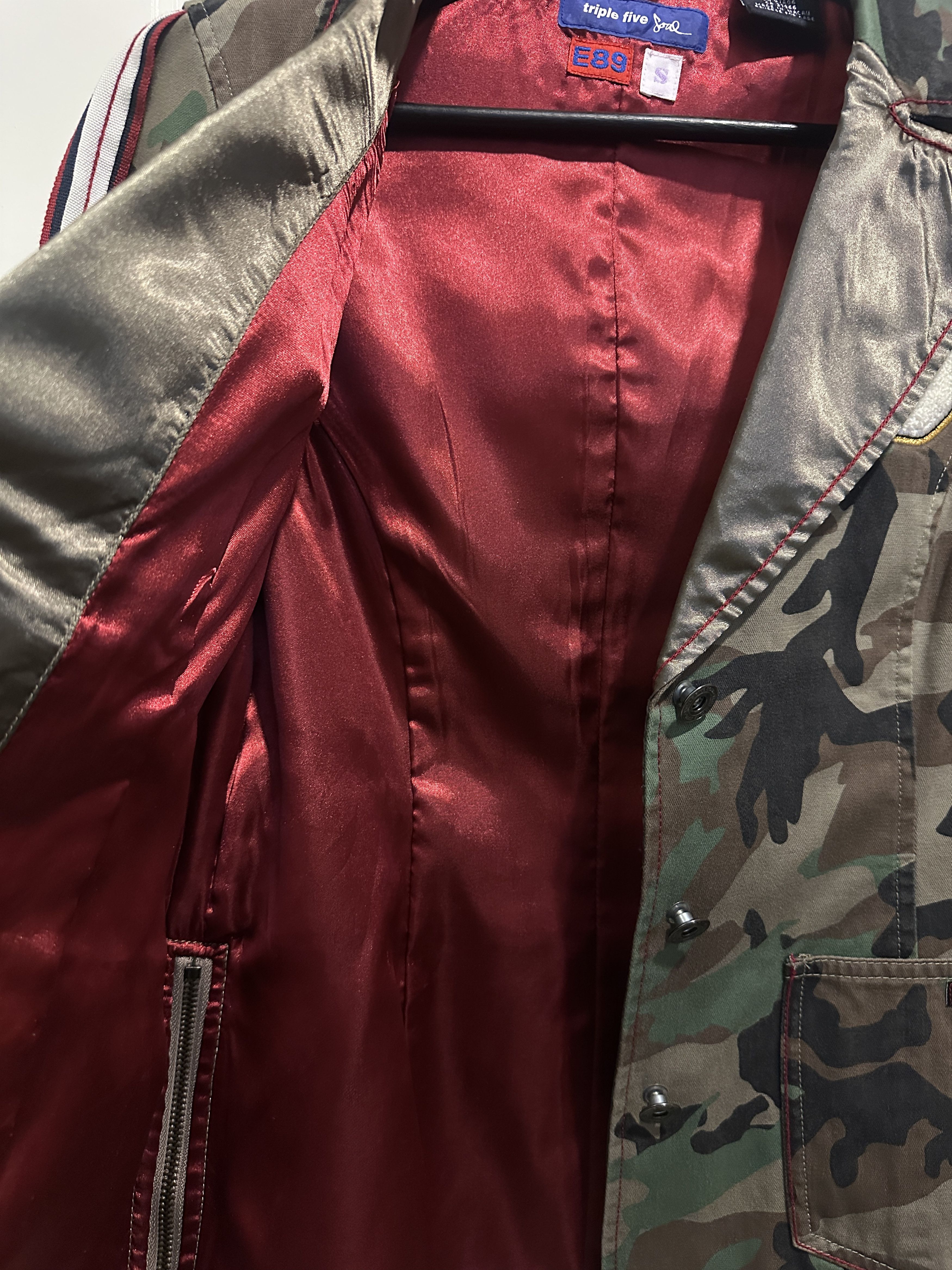Triple 5 Soul vintage Triple Five Soul E89 camouflage blazer jacket Size S / US 4 / IT 40 - 10 Thumbnail