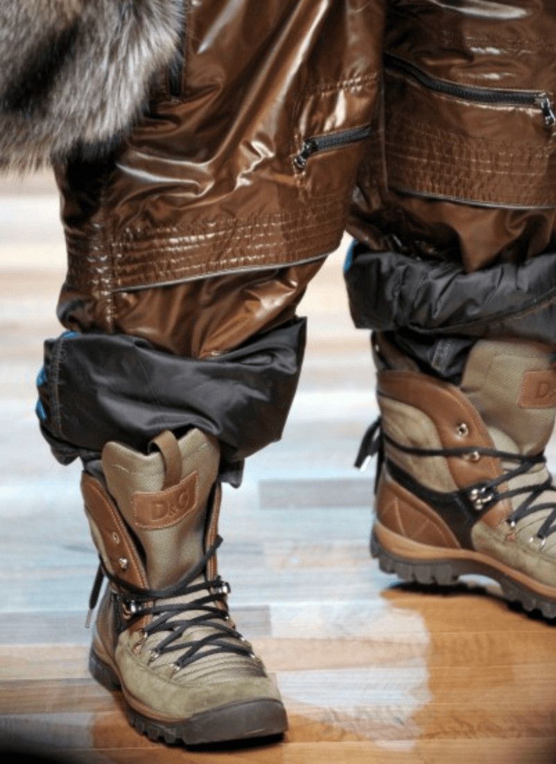 Dolce & Gabbana FW2010 Dolce & Gabbana Olive Moutain Beige High Shoes Size US 7.5 / EU 40-41 - 2 Thumbnail