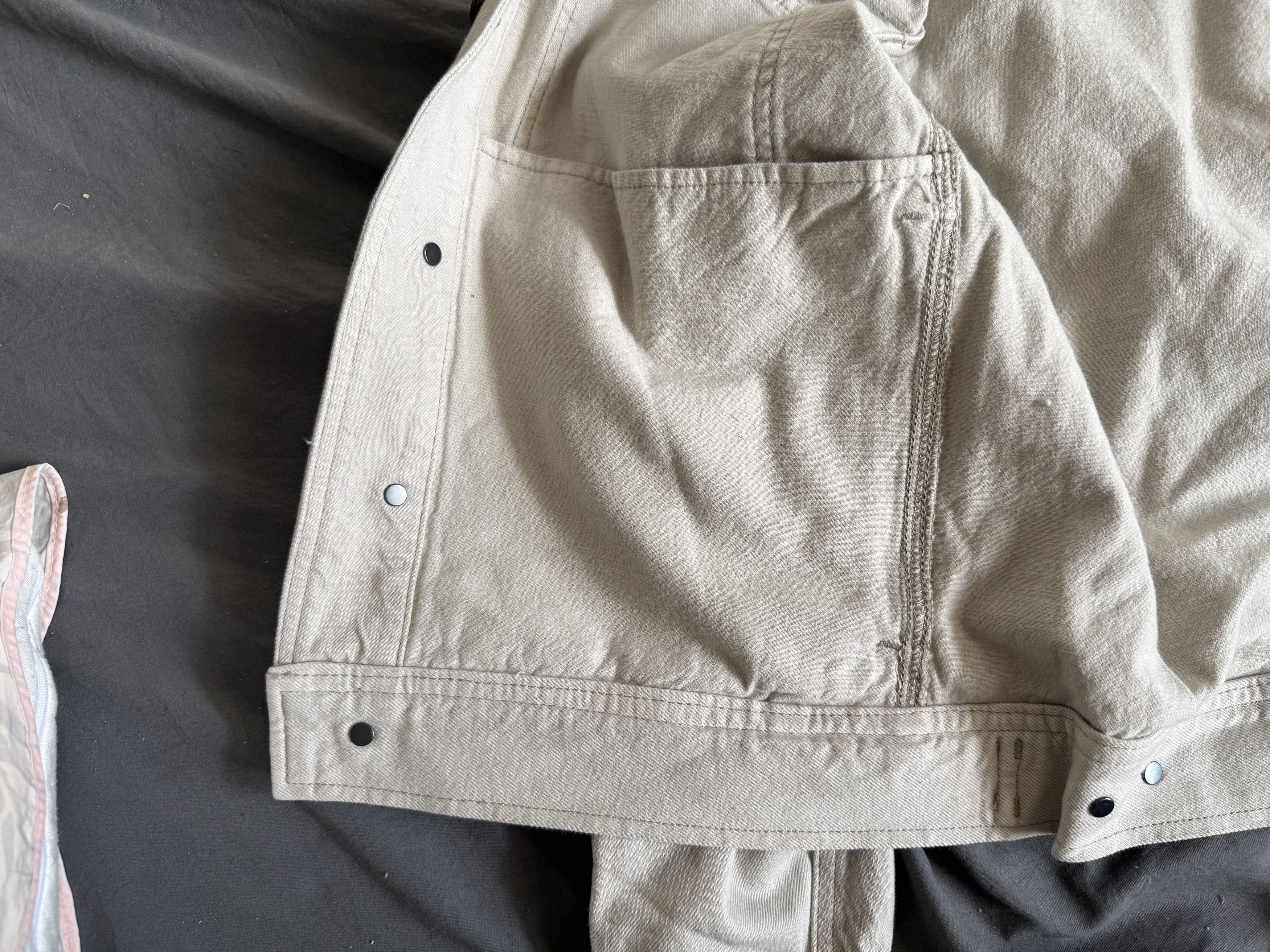 Todd Snyder Todd Snyder Cropped Eisenhower Jacket in Stone Medium $298 Size US M / EU 48-50 / 2 - 4 Thumbnail