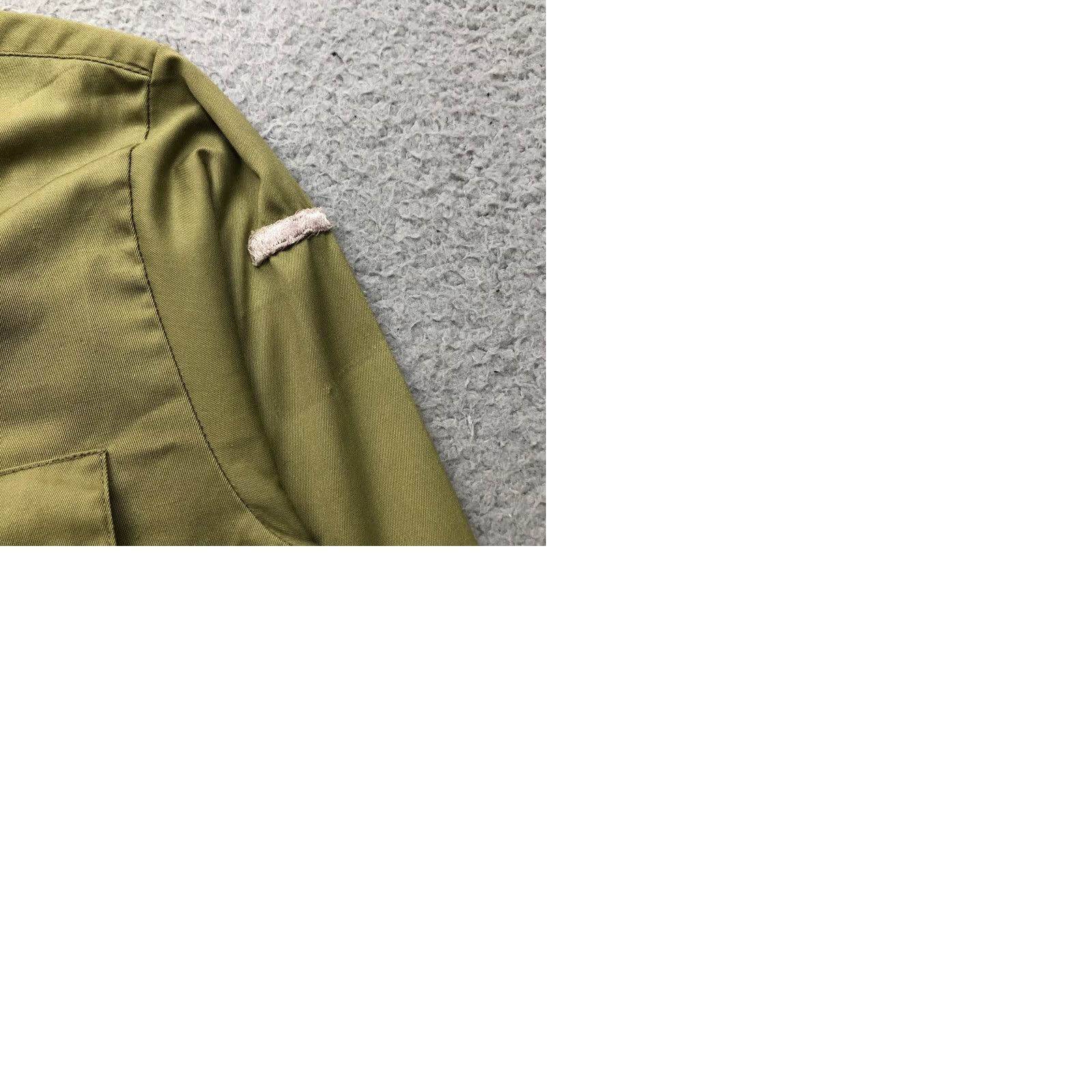 Vintage VINTAGE Boys Scouts Of America BSA Uniform Men Small Shirt Green Long Sleeve Size US S / EU 44-46 / 1 - 9 Thumbnail