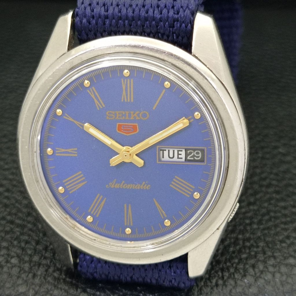 Seiko Vintage Seiko 5 Automatic 6119C Japan Mens Watch A500099 Size 38 - 3 Thumbnail