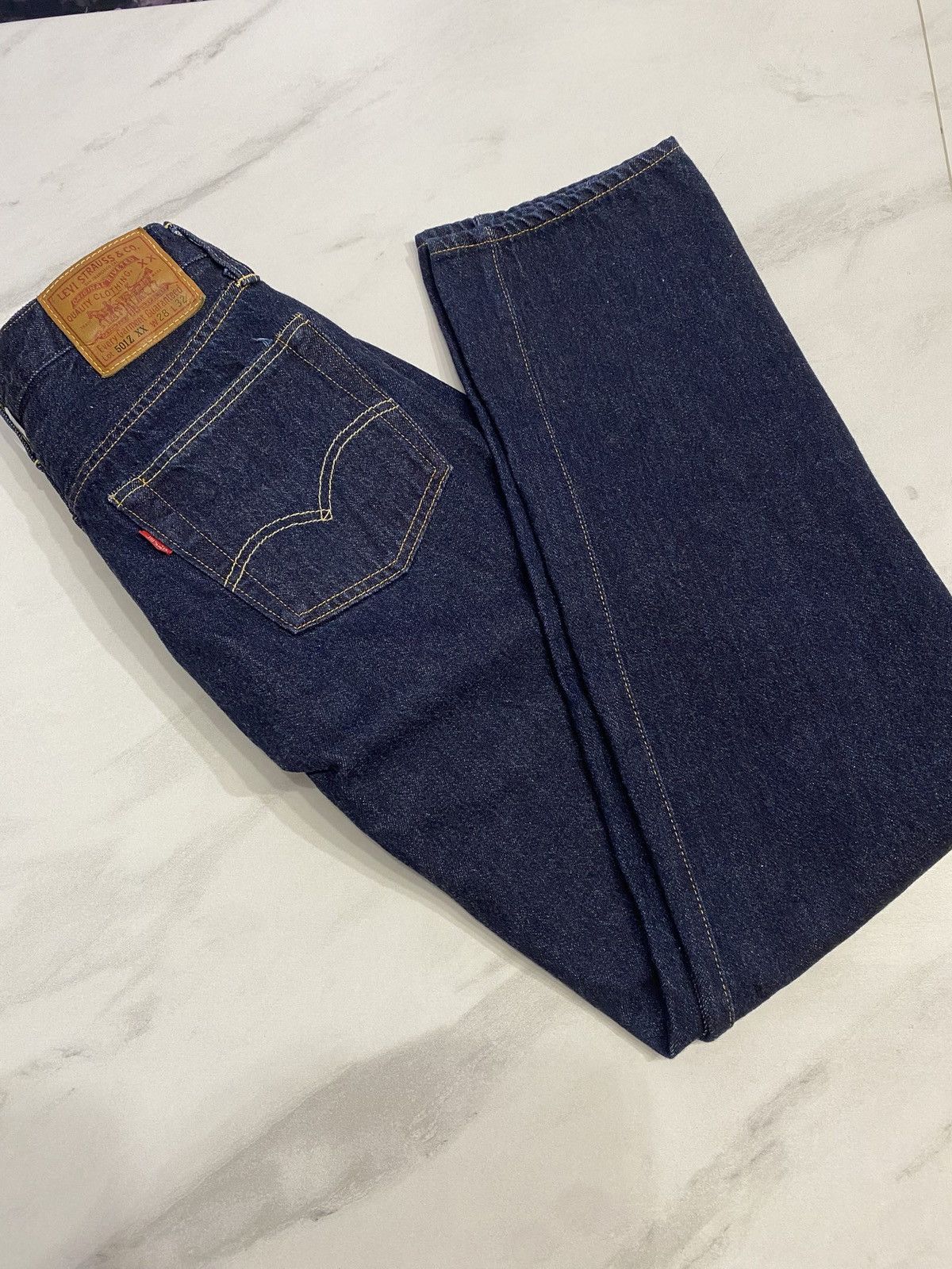 Levi's Vintage Clothing Levi’s 501Z XX made in japan selvedge big red tab vintage Size US 28 / EU 44 - 9 Thumbnail