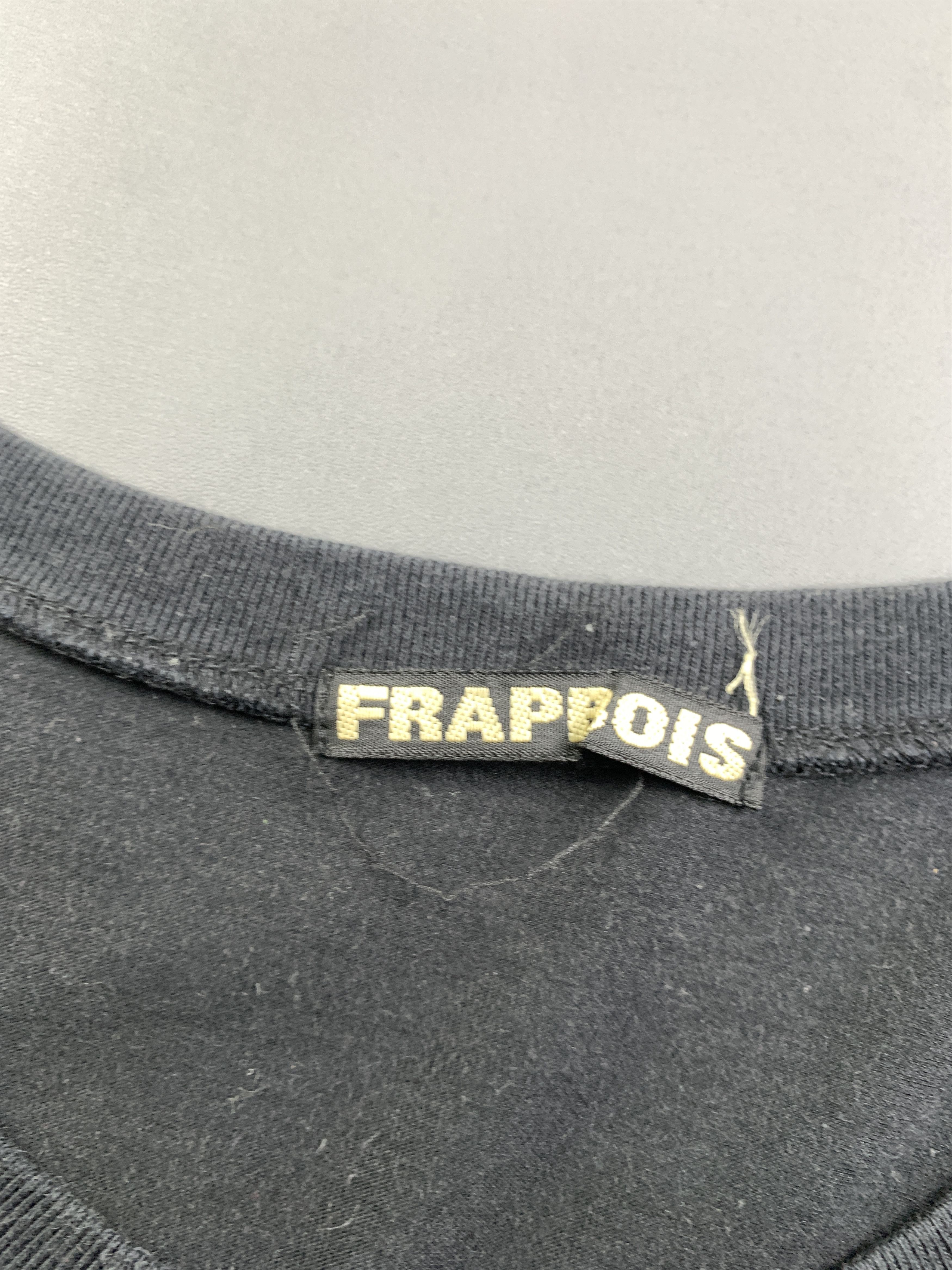 Frapbois Frapbois Black Salad Bowl Unique Print Tee (M) Size US M / EU 48-50 / 2 - 6 Thumbnail