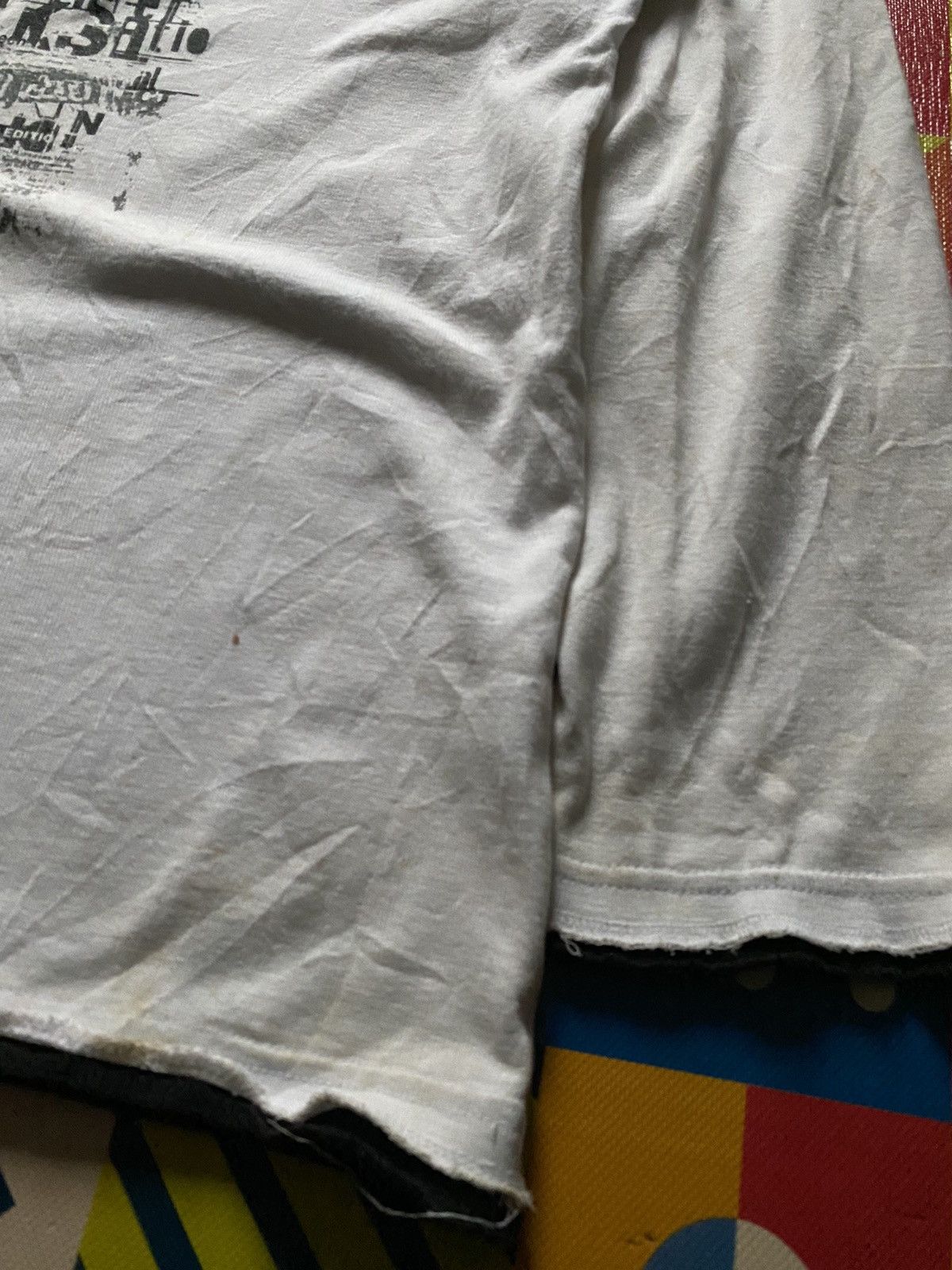 If Six Was Nine × Japanese Brand × Le Grande Bleu (L.G.B.) Vintage branchout poem oversized double layers tee Size US XL / EU 56 / 4 - 4 Thumbnail