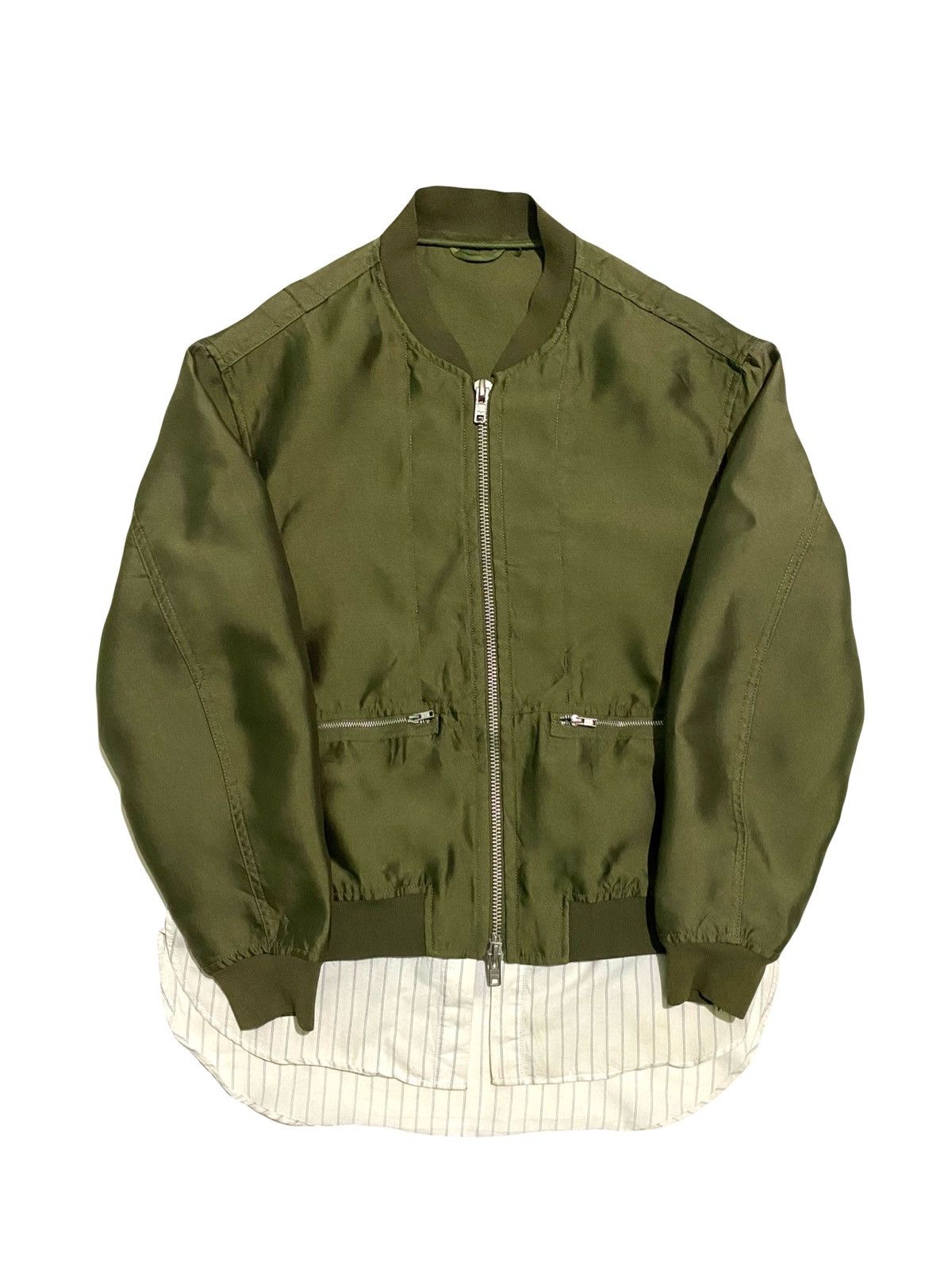 3.1 Phillip Lim 3.1 PHILLIP LIM LAYERED BOMBER JACKET Size S / US 4 / IT 40 - 2 Thumbnail