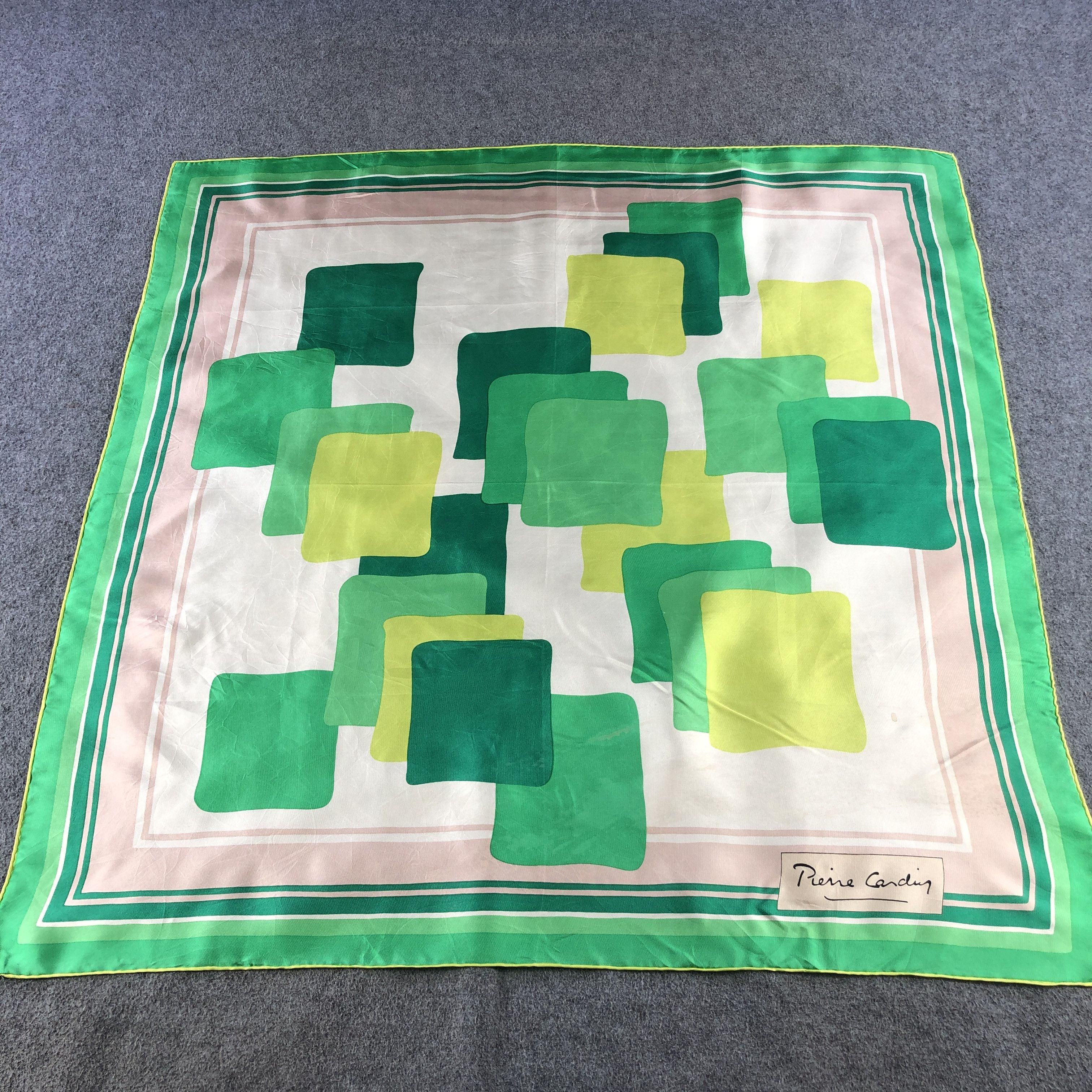 Pierre Cardin Pierre Cardin Abstract Silk Scarf M1195 Size ONE SIZE - 2 Thumbnail