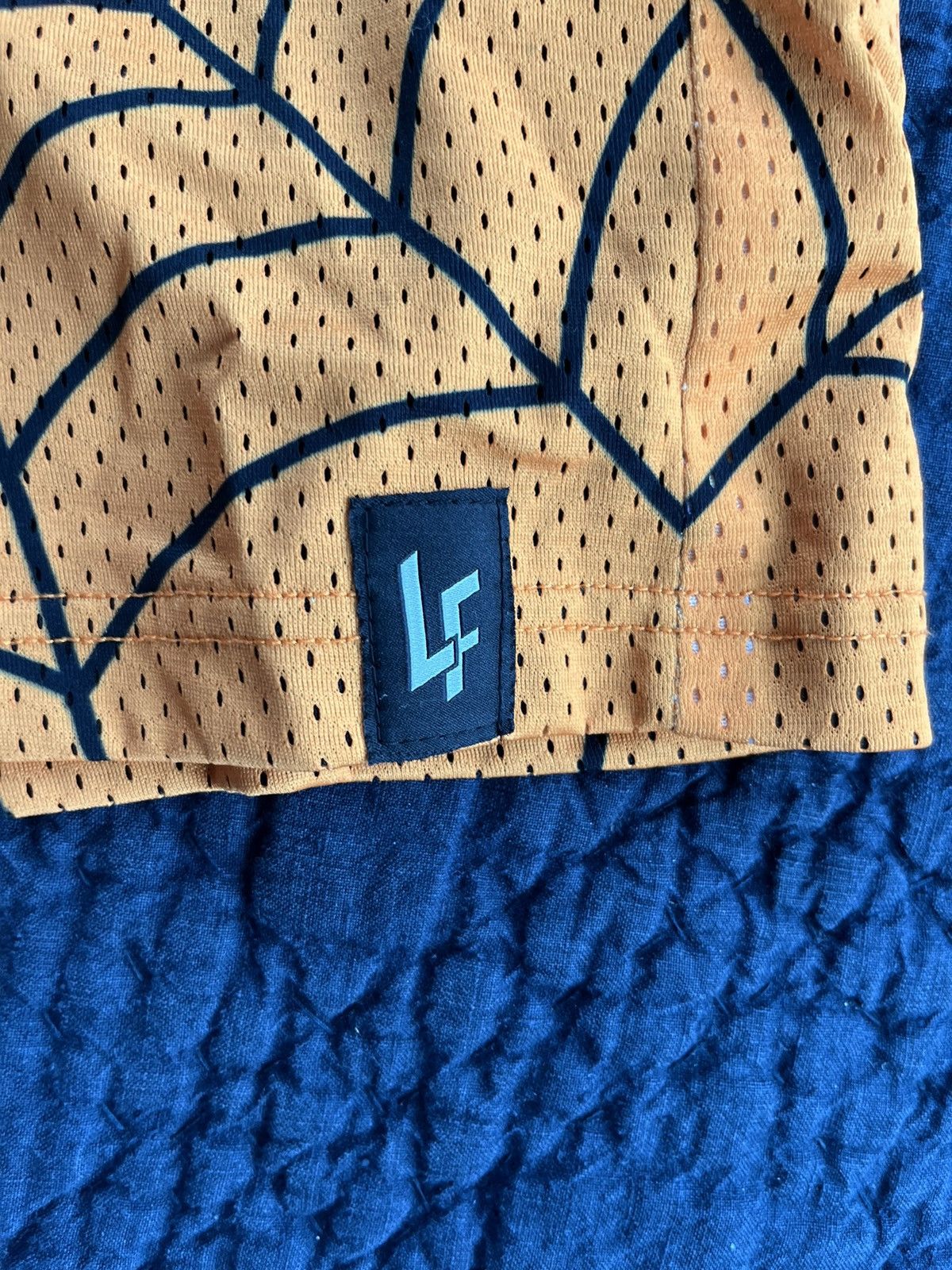 Designer × Lost Enterprises [Medium] Lost Files Split Spider Web Shorts Size US 32 / EU 48 - 4 Thumbnail