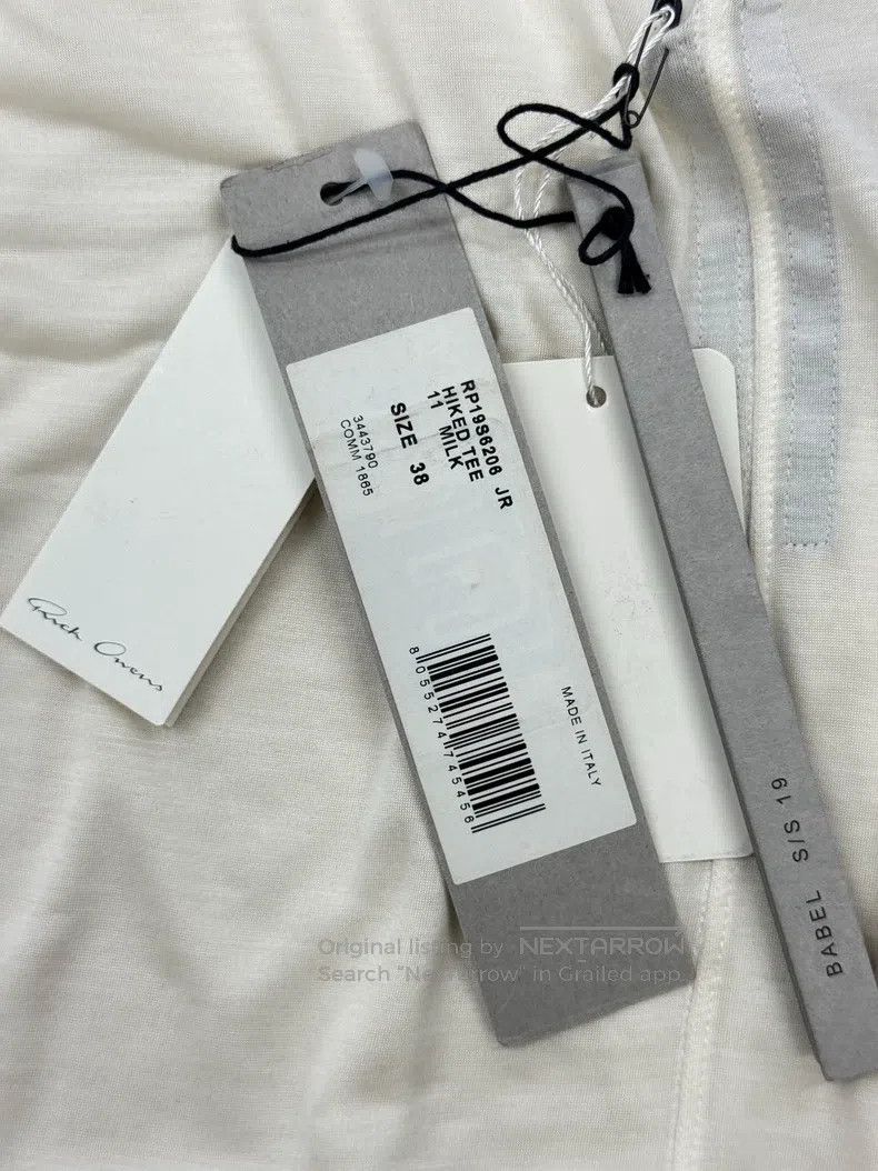 Rick Owens Rick Owens White short sleeves Size XS / US 0-2 / IT 36-38 - 8 Thumbnail