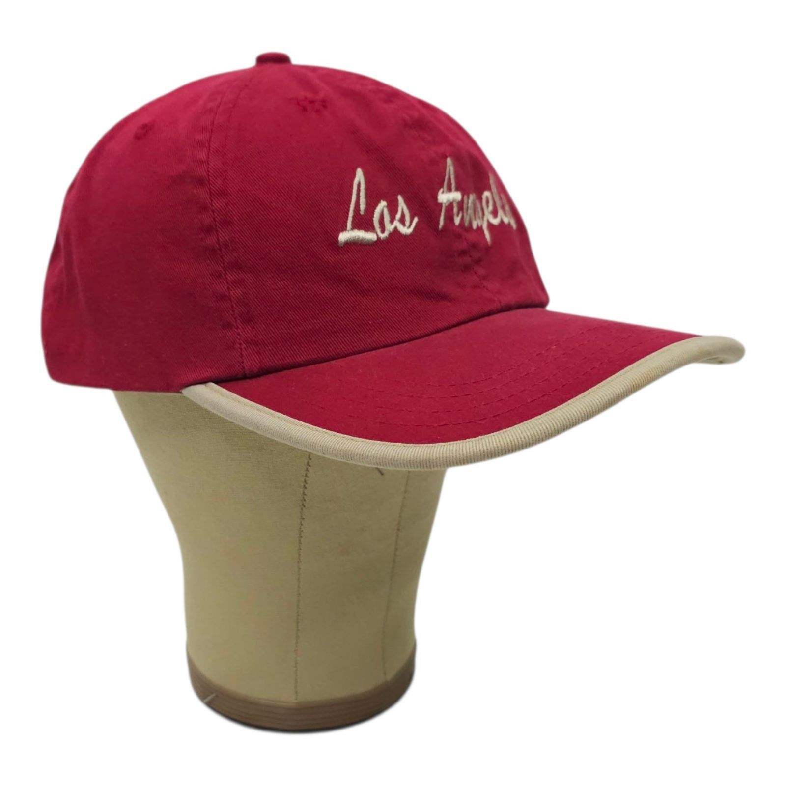 Other Los Angeles Embroidered Script Adjustable Tuck Strap Cap Tru Size ONE SIZE - 3 Thumbnail