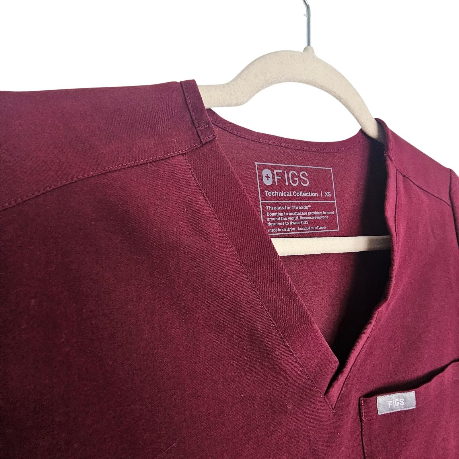 Figue Figs Womens 2Pc Scrub Set Size XS Nurse Doctor Uniform Size XS / US 0-2 / IT 36-38 - 5 Thumbnail