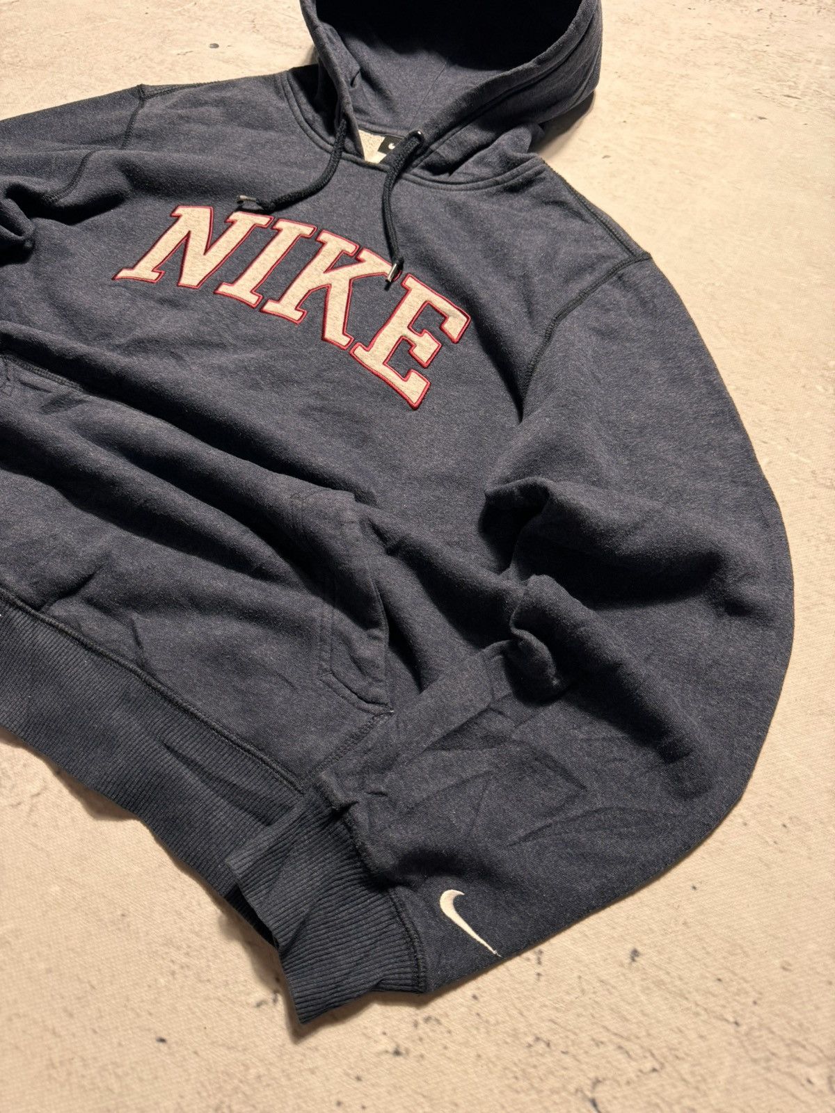Nike × Vintage NIKE VINTAGE CENTER LOGO OVERSIZE BOXY HOODIE Size US M / EU 48-50 / 2 - 3 Thumbnail