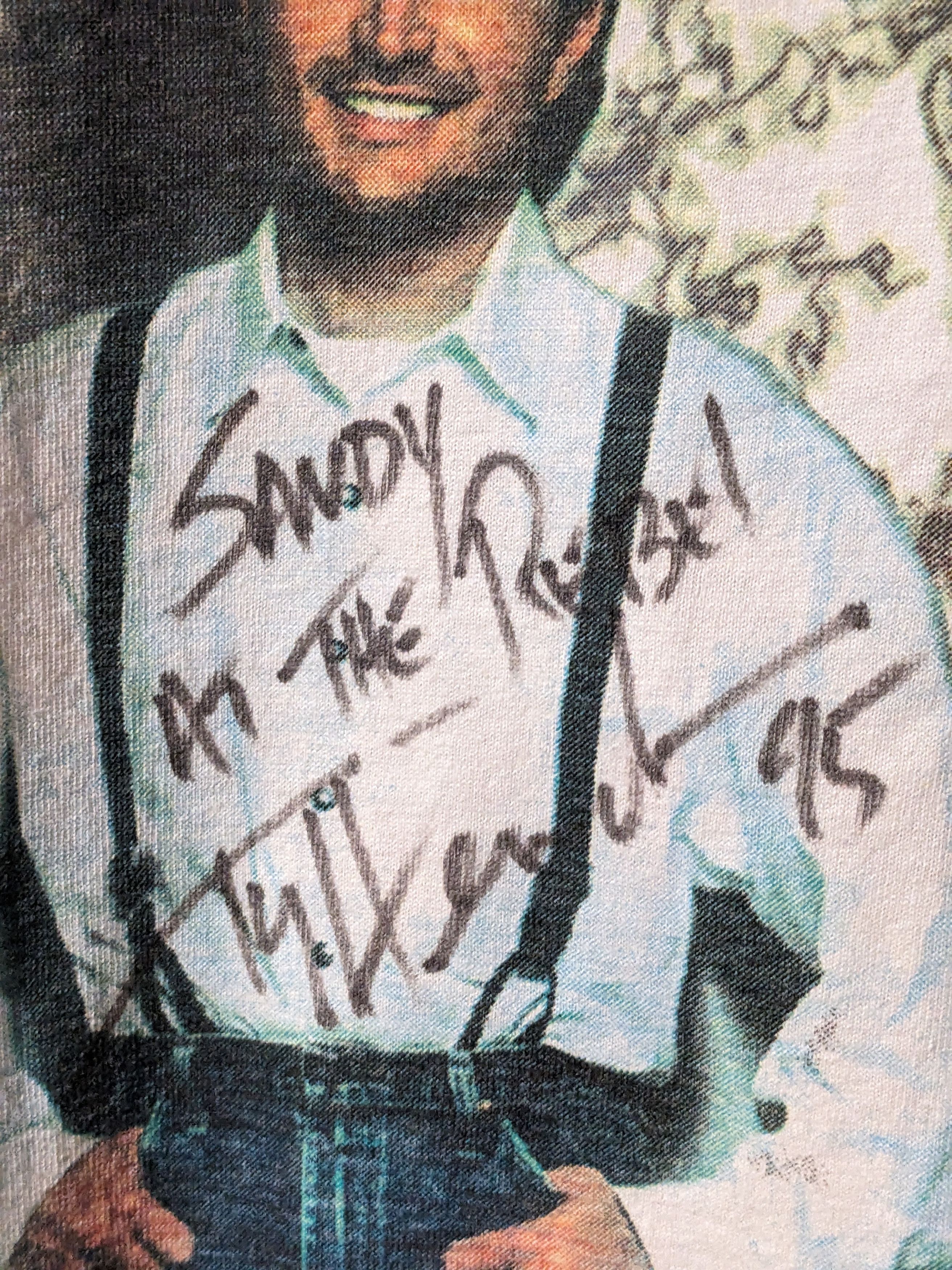 Band Tees × Vintage Vintage 1995 Ty Herndon SIGNED What Mattered Most T-Shirt Size US XL / EU 56 / 4 - 4 Thumbnail