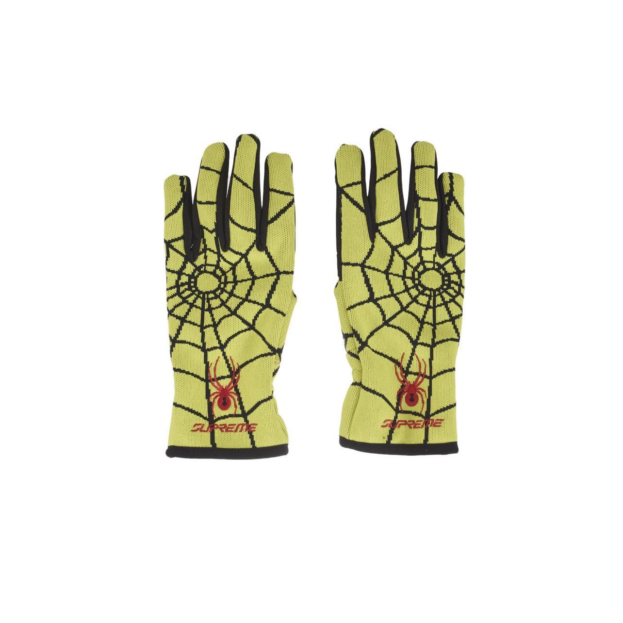 Spyder × Supreme Supreme Spyder Gloves Yellow Size: L Size ONE SIZE - 1 Thumbnail