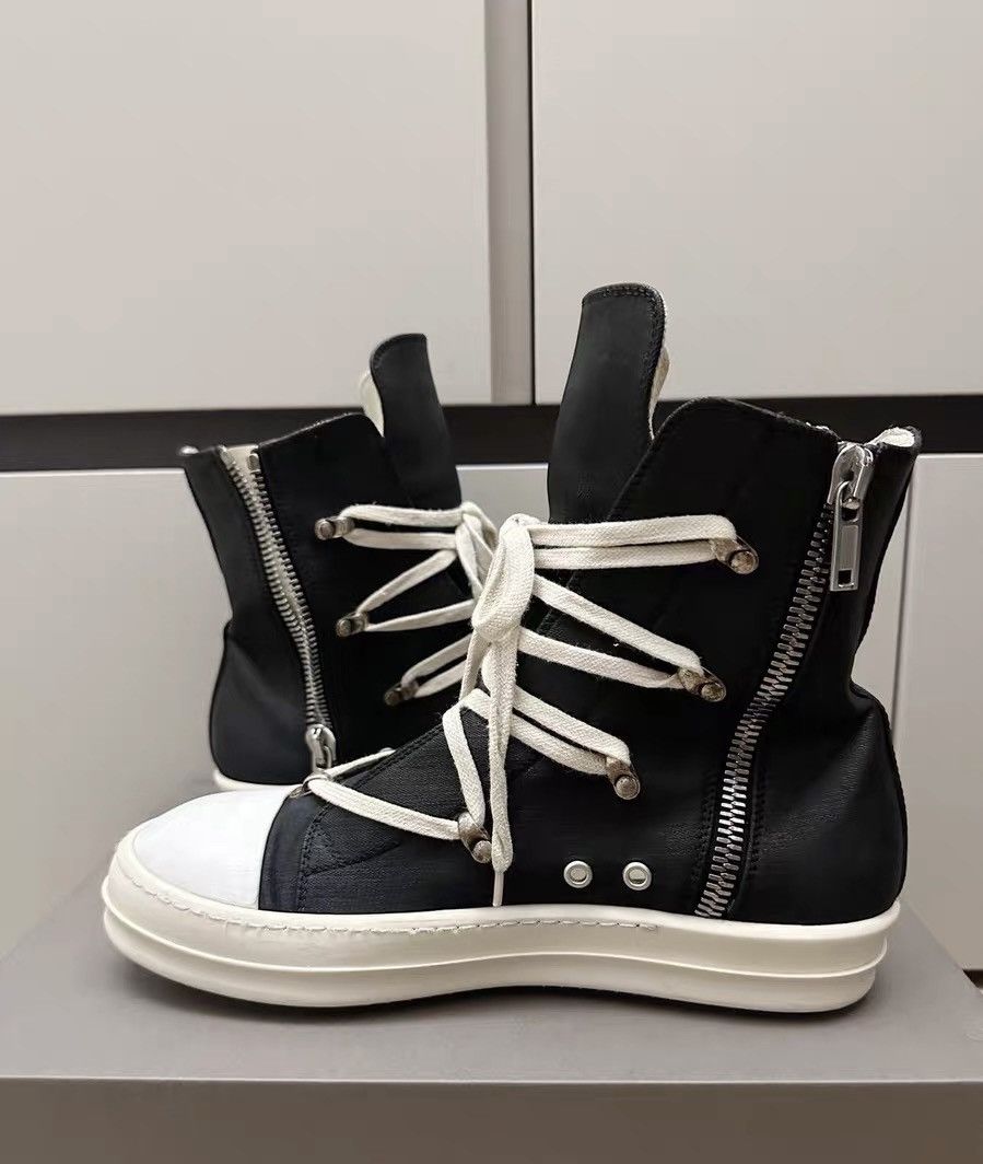 Rick Owens Rick Owens DRKSHDW High-Top Multi-Lace Canvas Size US 7.5 / EU 40-41 - 4 Thumbnail
