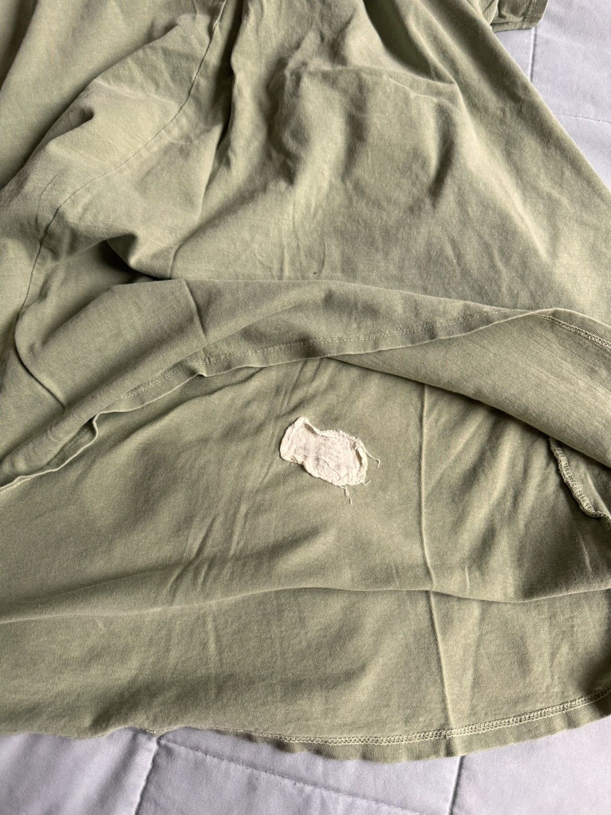 Greg Lauren Greg lauren green GL tee Size US XXL / EU 58 / 5 - 1 Thumbnail