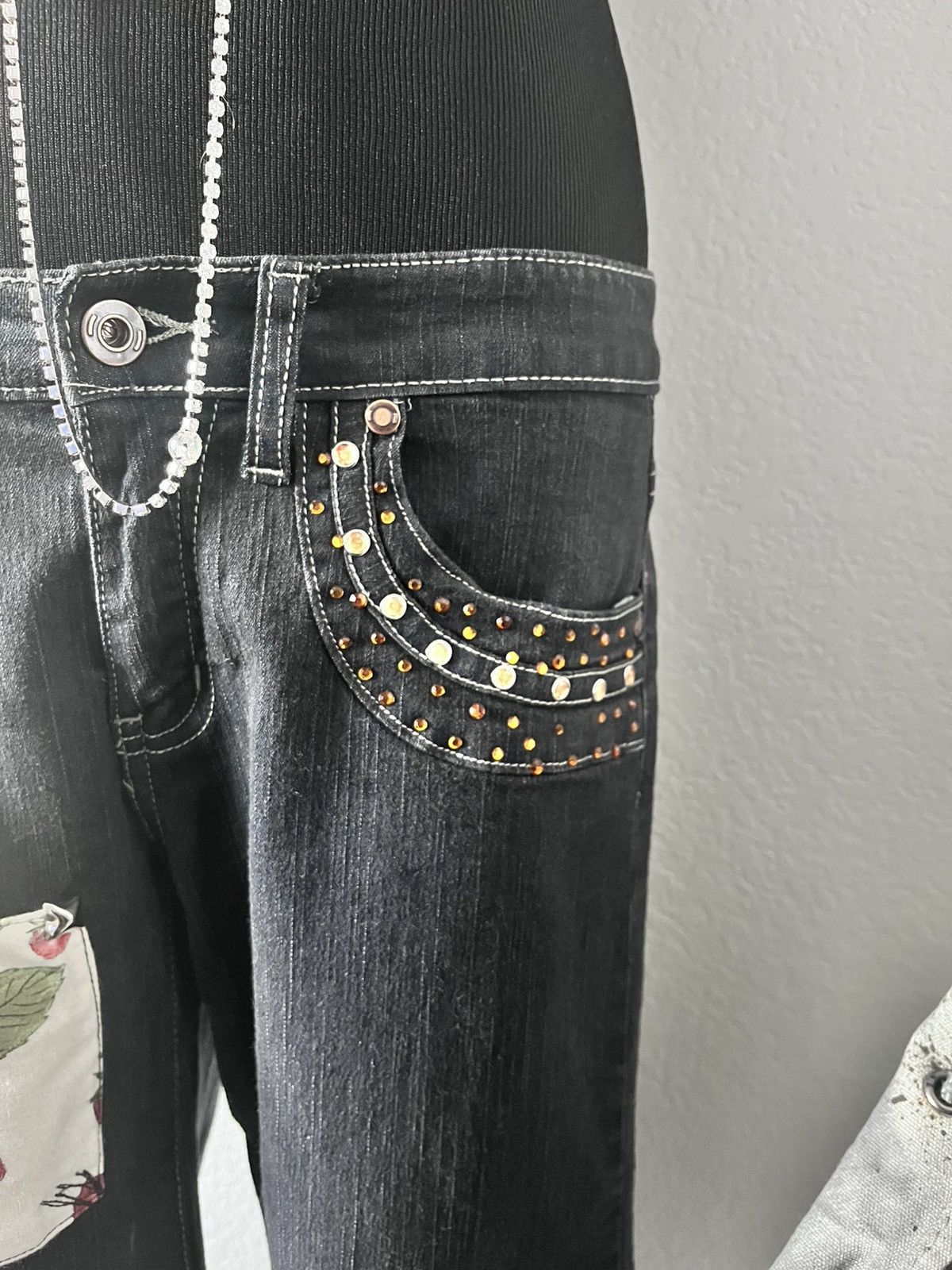 Adidas × Japanese Brand × Vintage Custom made capris Womens 28 Size 28" / US 6 / IT 42 - 2 Thumbnail