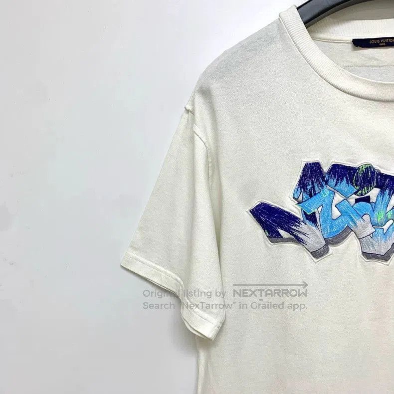 Louis Vuitton Louis Vuitton Graffiti Letter Short Sleeve. Size US XL / EU 56 / 4 - 7 Thumbnail
