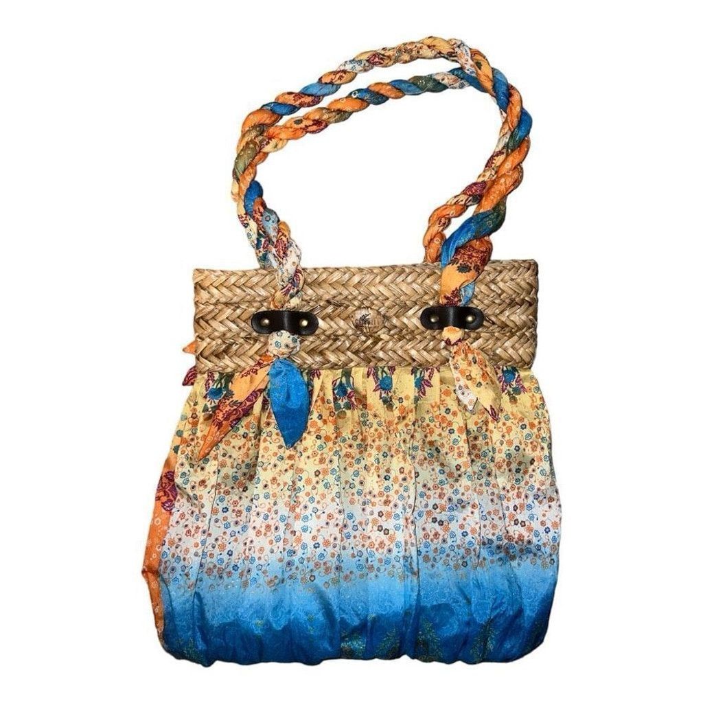 Other Cappelli Straworld Straw Purse Boho Handbag Tote Size ONE SIZE - 1 Thumbnail