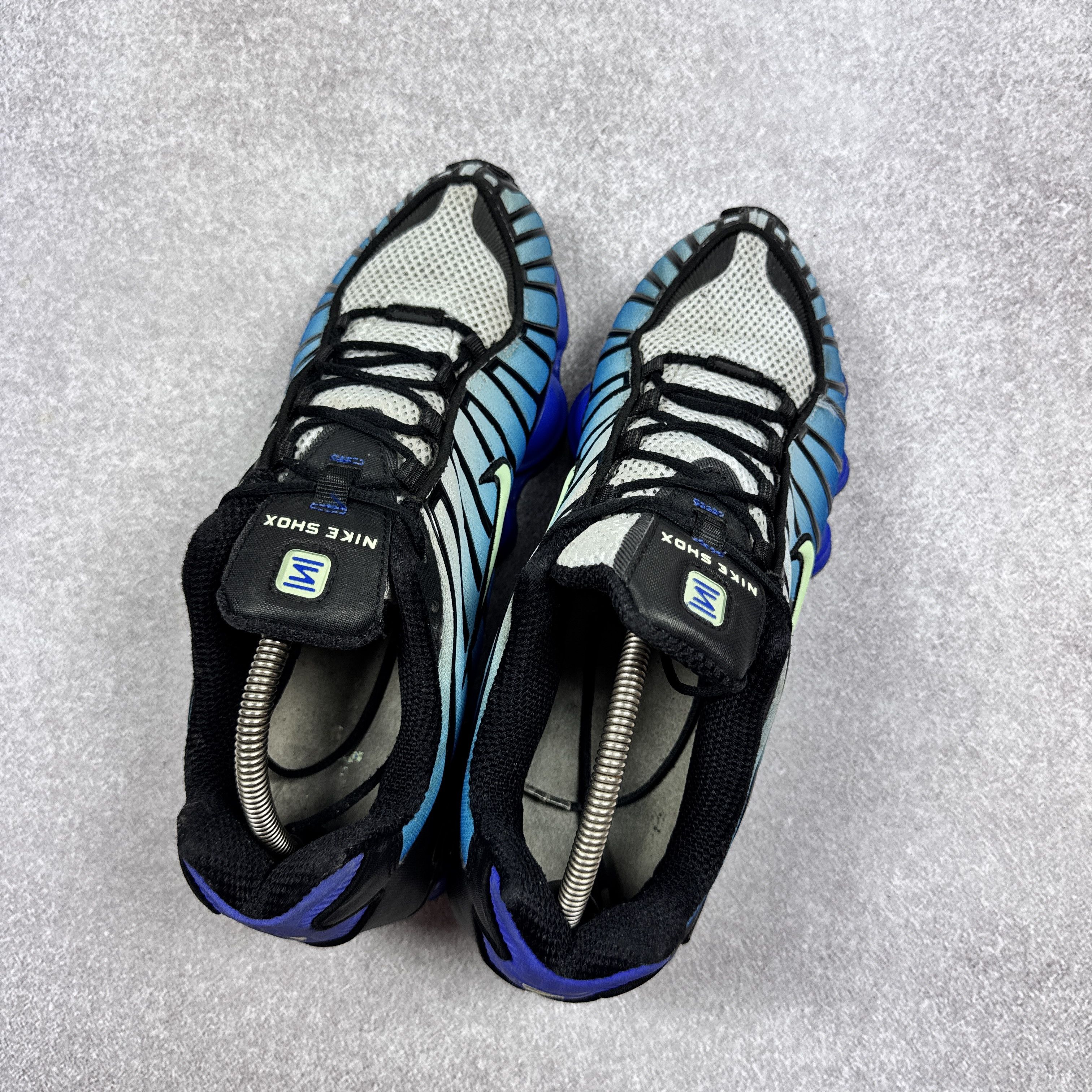 Nike Men`s Nike Shox TL AV3595-009 Blue Sneakers Size 44 / 28cm Size US 11 / EU 44 - 6 Thumbnail