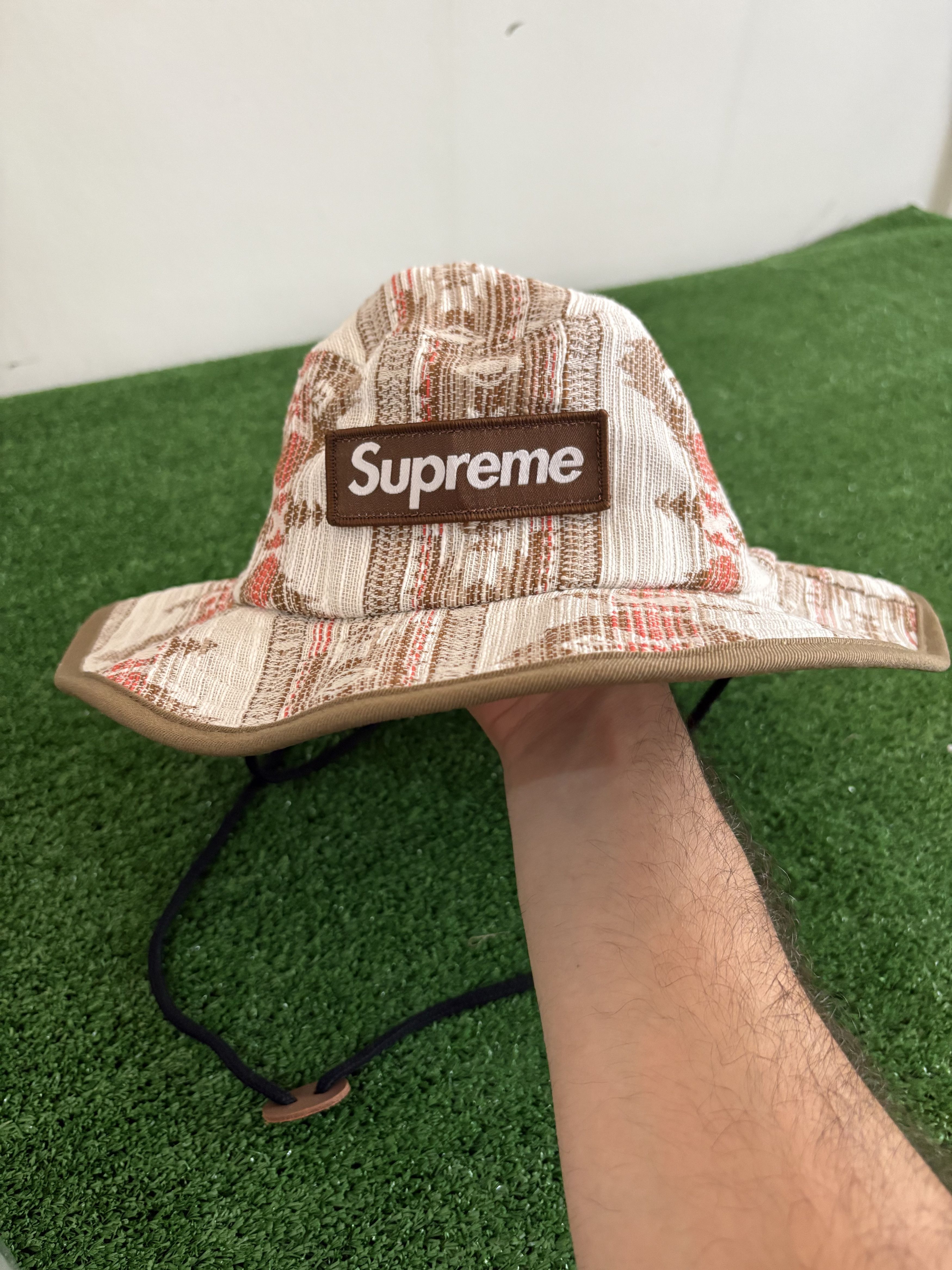 Supreme Supreme Mesh Cordura Boonie Sand SZ M/L | Grailed
