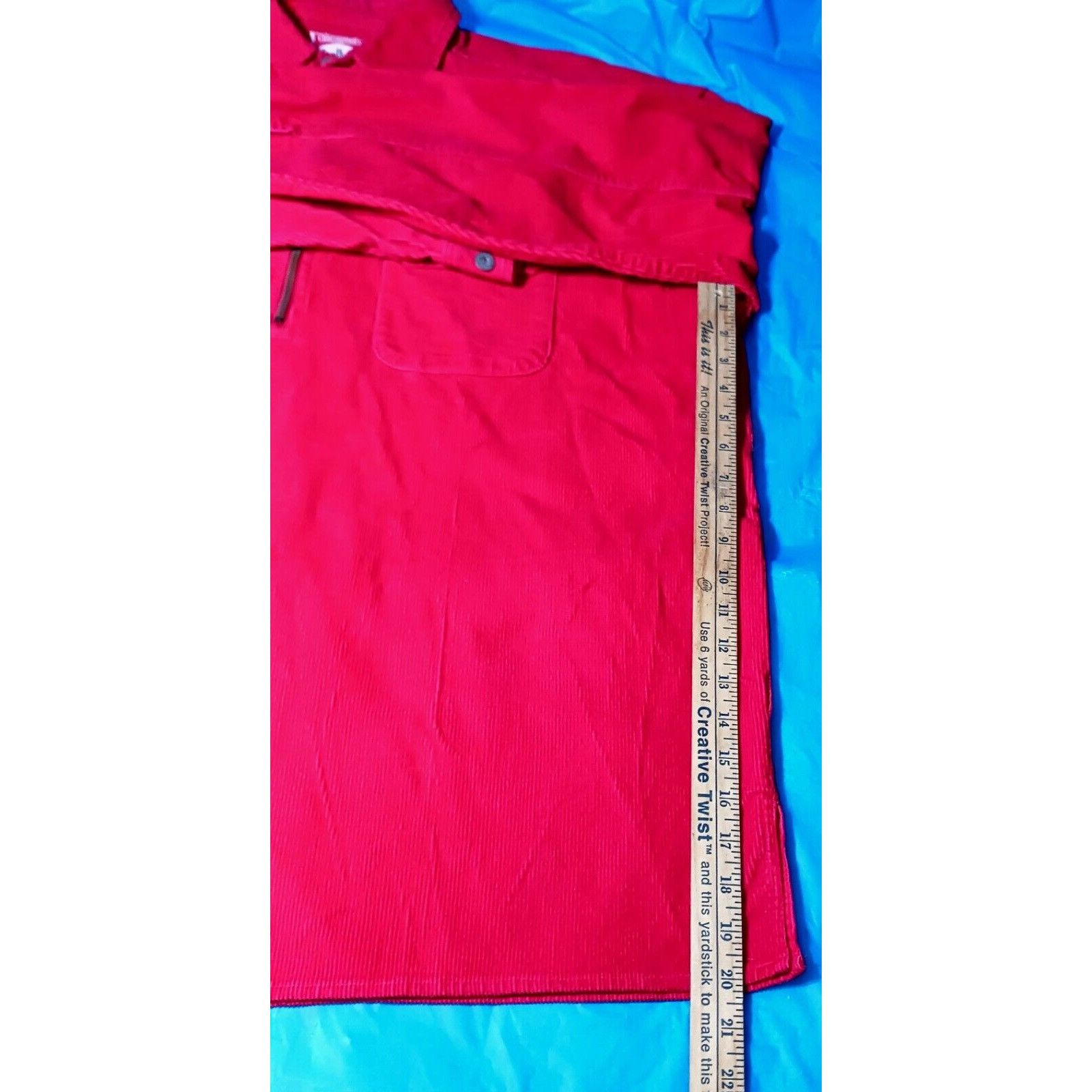 Marlboro 90's Marlboro Red Corduroy 1/2 Zip Pullover Shirt Large Terr Size US L / EU 52-54 / 3 - 11 Thumbnail