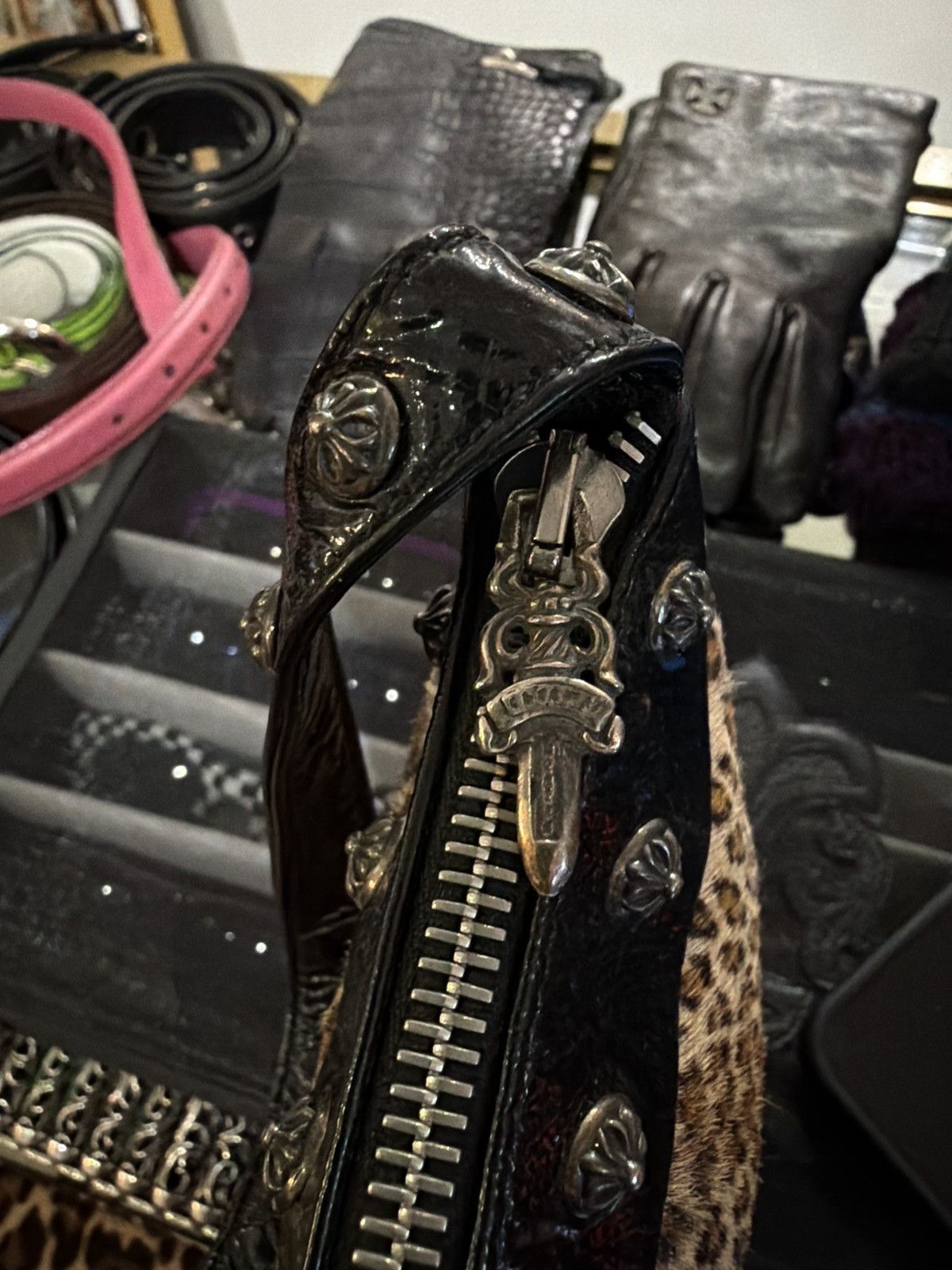 Chrome Hearts CHROME HEARTS CHEETAH PONY HAIR BAG Size ONE SIZE - 4 Thumbnail