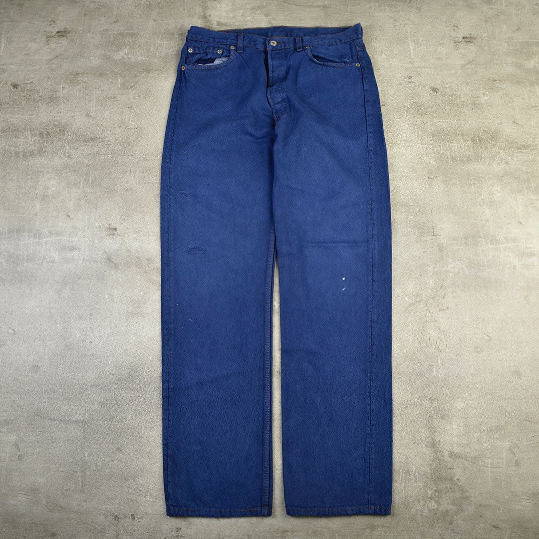 Levi's × Levi's Vintage Clothing × Vintage LEVIS 501 VINTAGE DENIM JEANS BLUE MADE IN USA Size US 36 / EU 52 - 1 Thumbnail