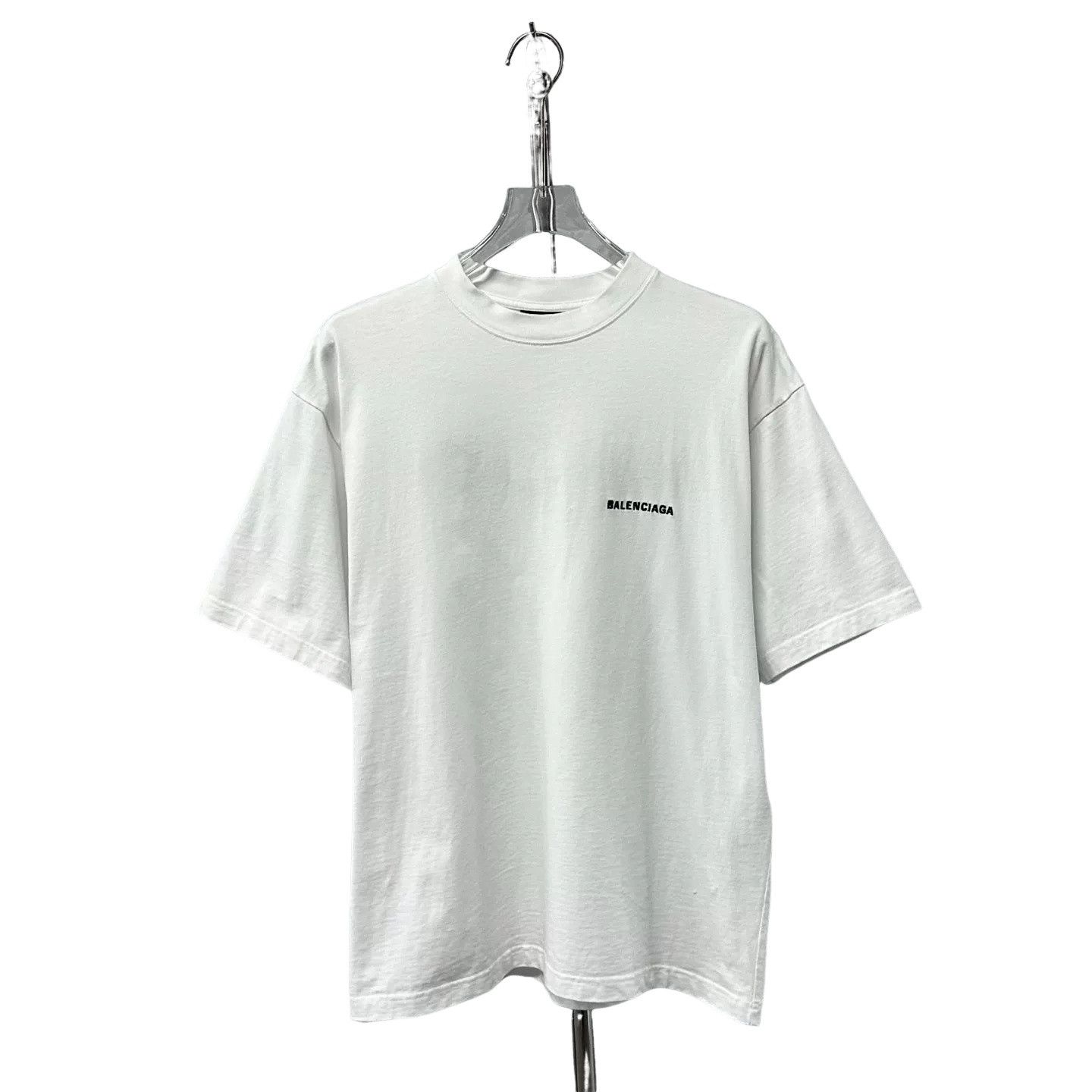 Balenciaga Balenciaga Logo Embroidered T-Shirt S Size US S / EU 44-46 / 1 - 1 Thumbnail