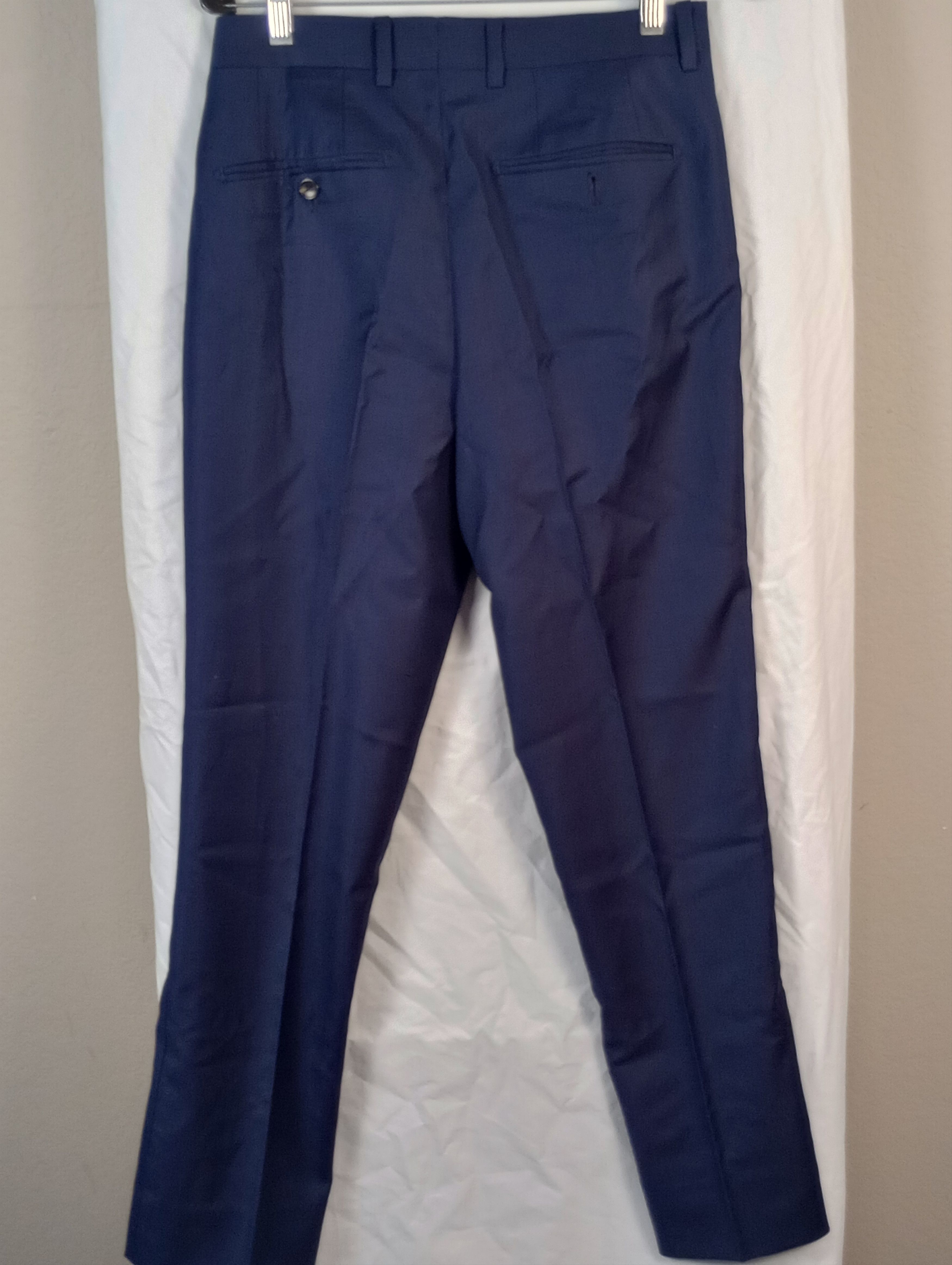 Spier & Mackay Spier And Mackay Slim Trouser W30 - Indigo Blue Size 36R - 4 Thumbnail