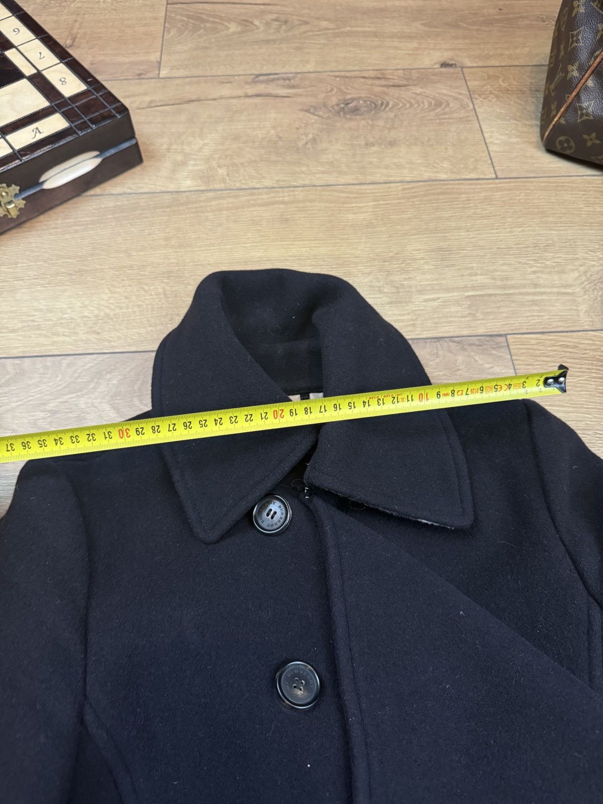 Burberry Wool coat trench Burberry original streetwear luxury item Size XS / US 0-2 / IT 36-38 - 9 Thumbnail