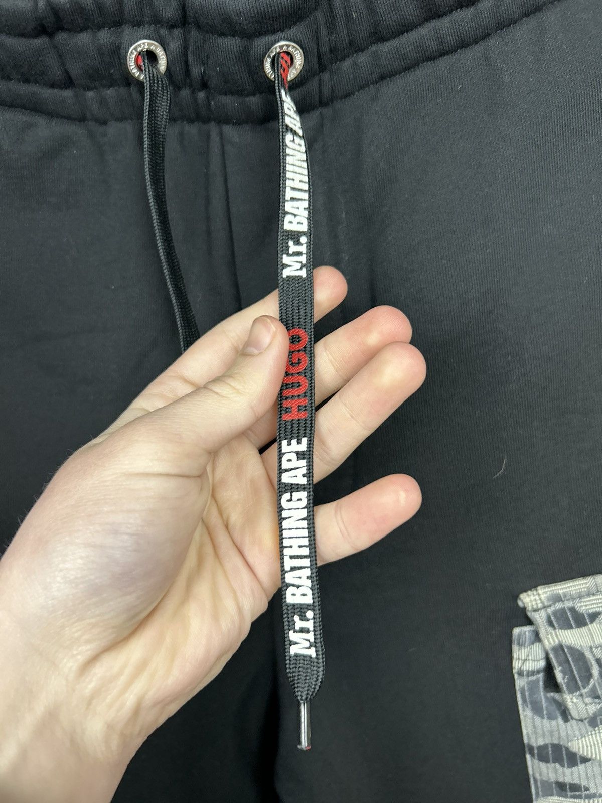 Bape × Hugo Boss Mr Bathing Ape Cargo Jogger Pants Bape&Hugo Boss Size US 30 / EU 46 - 3 Thumbnail