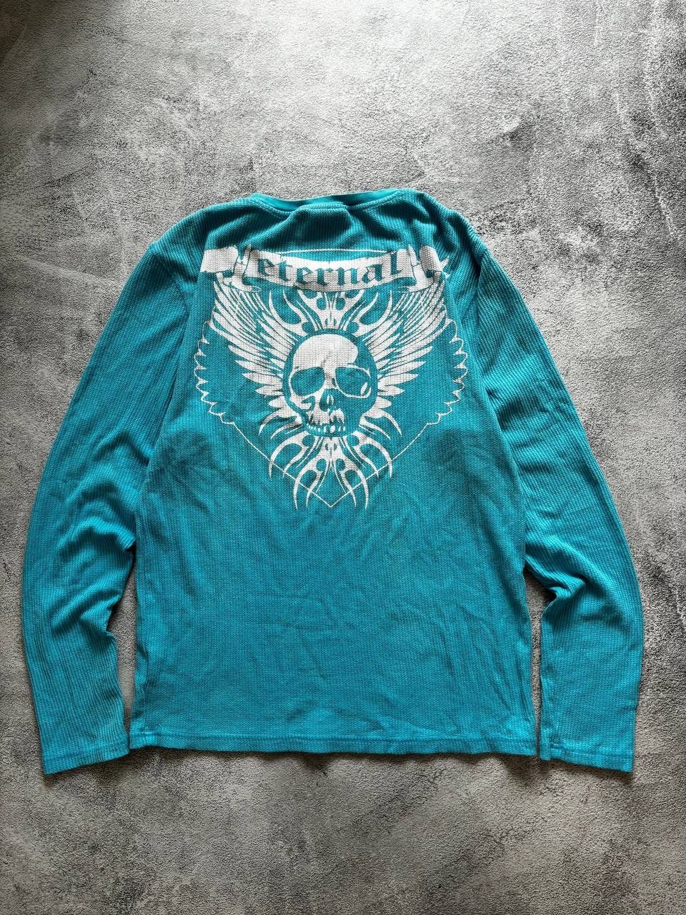 Japanese Brand Vintage Diesel style distressed sweatshirt Size US M / EU 48-50 / 2 - 1 Thumbnail