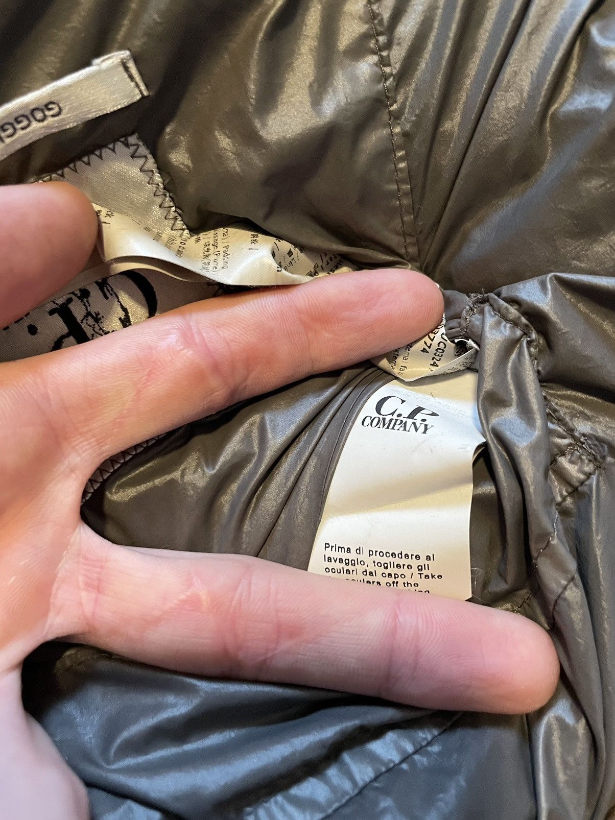 C.P. Company Cp. Company goggle puffer jacket Size US XL / EU 56 / 4 - 13 Thumbnail