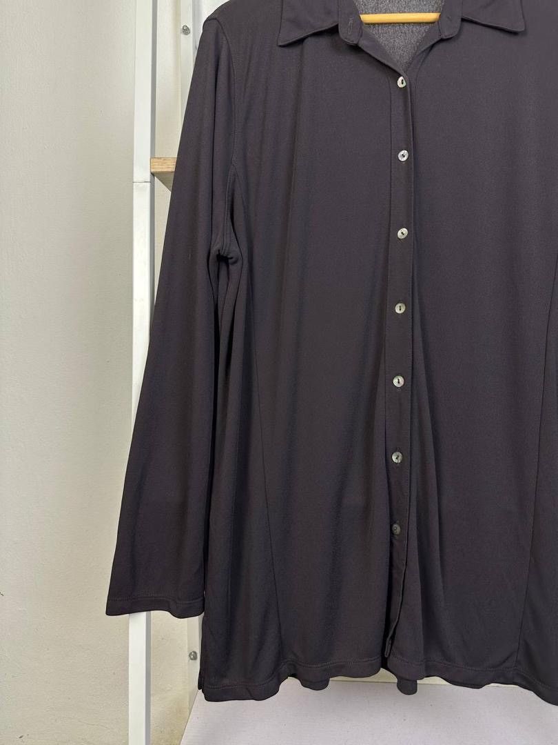 Other Saint Germain Transparent Blouse ( Pit 22 ) Size L / US 10 / IT 46 - 3 Thumbnail