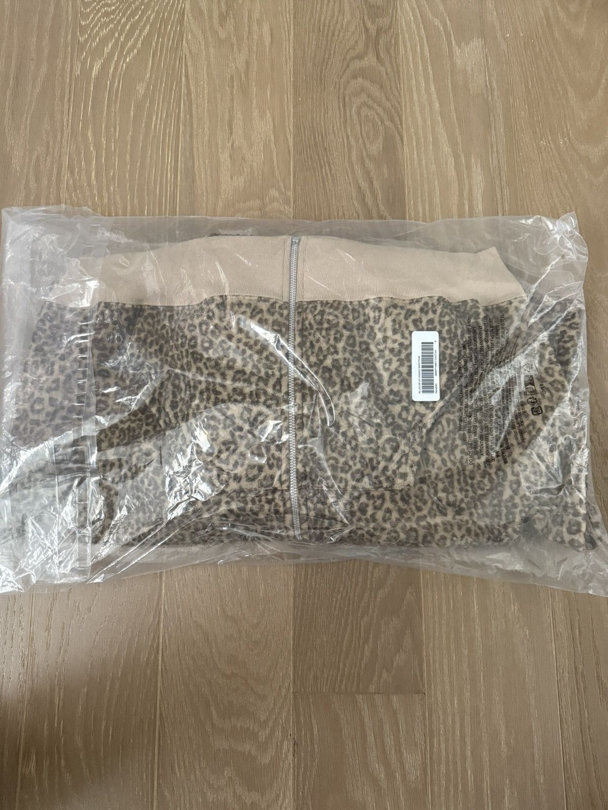 Supreme SUPREME PILLED UP FLEECE ZIP UP HOODED SWEATSHIRT CHEETAH Size US S / EU 44-46 / 1 - 3 Thumbnail