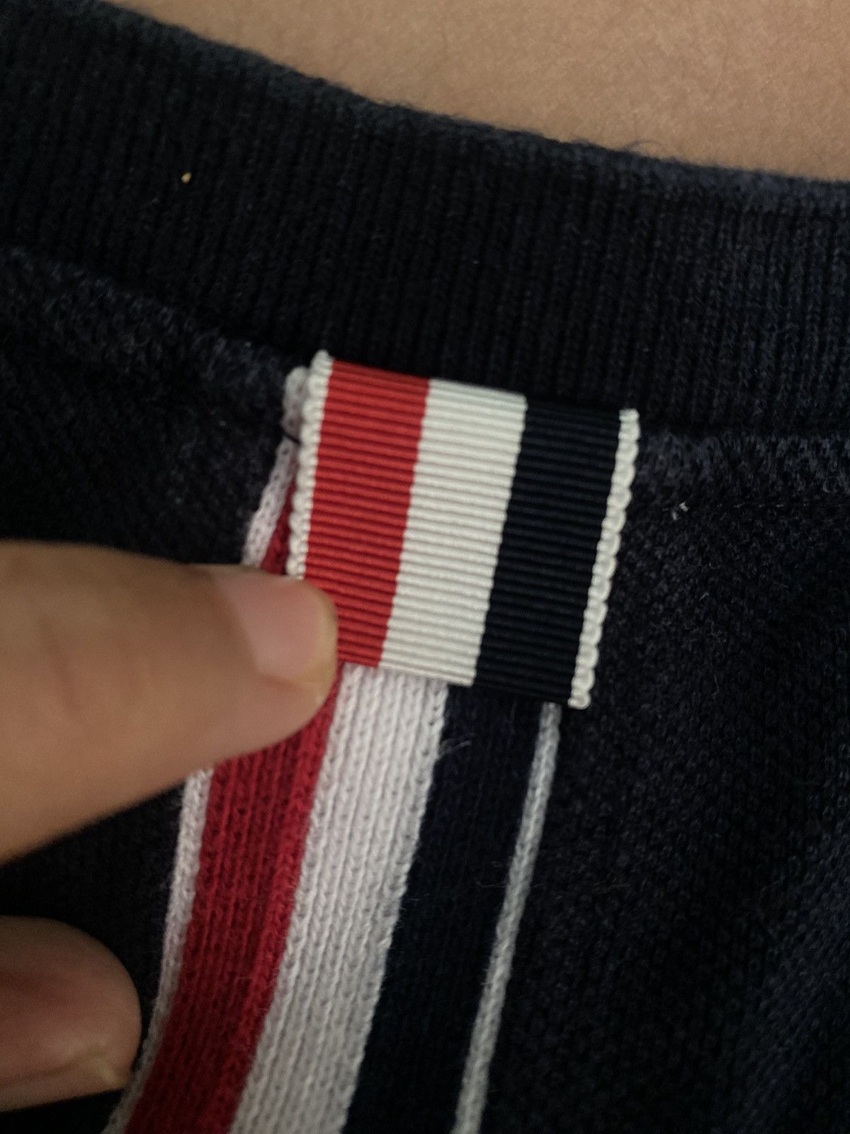 Thom Browne Thom browne back stripe tshirt pique made in italy Size US XL / EU 56 / 4 - 13 Thumbnail