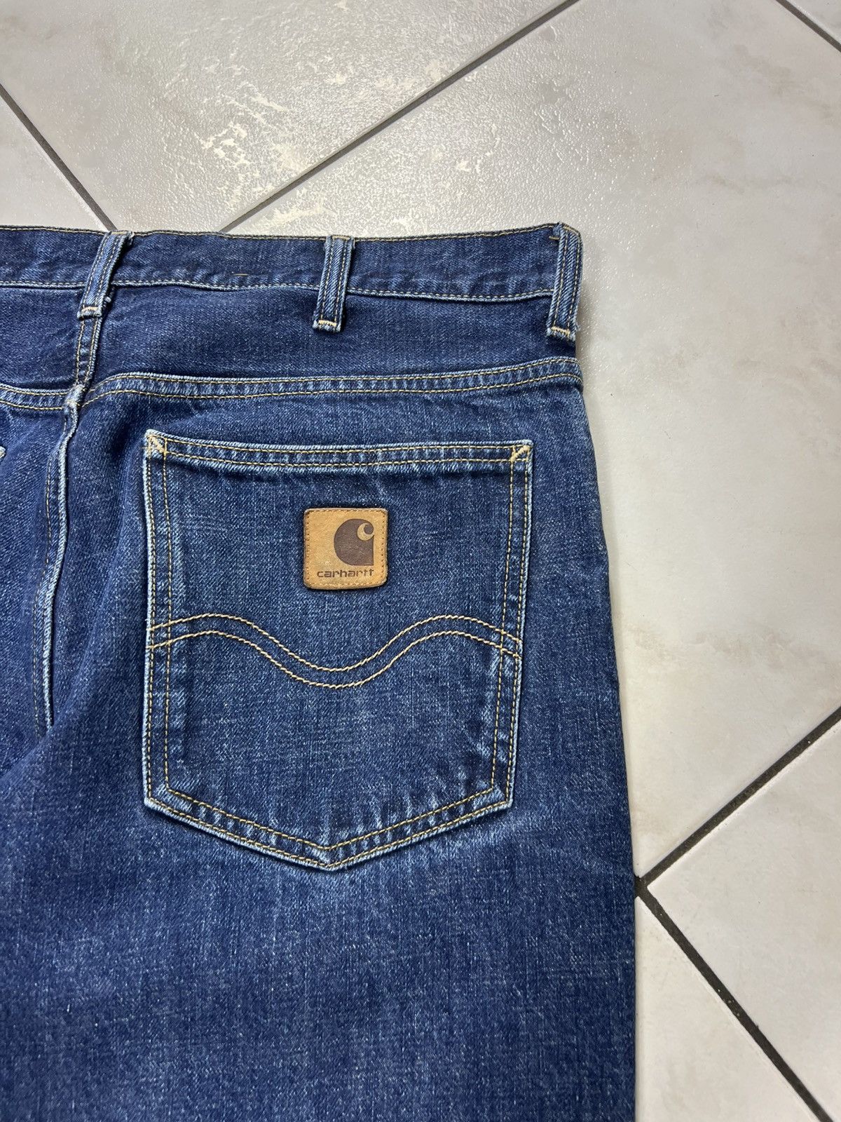 Carhartt Vintage Carhartt Marlow pant denim y2k navy baggy jeans Size US 32 / EU 48 - 12 Thumbnail