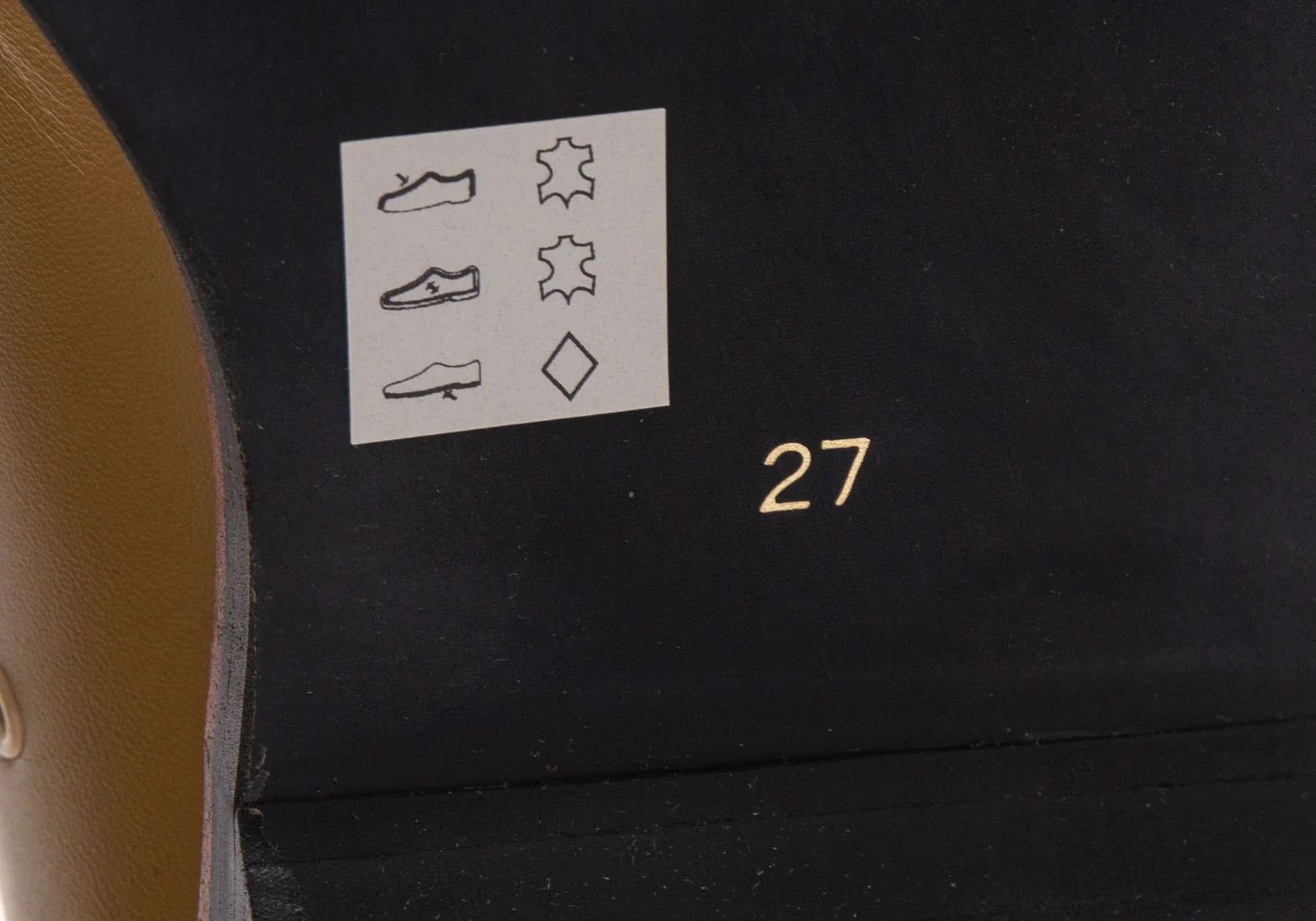 Comme des Garcons Homme Plus Bicolor Leather Shoes Beige Purple Size 27 Size US 9 / EU 42 - 13 Thumbnail