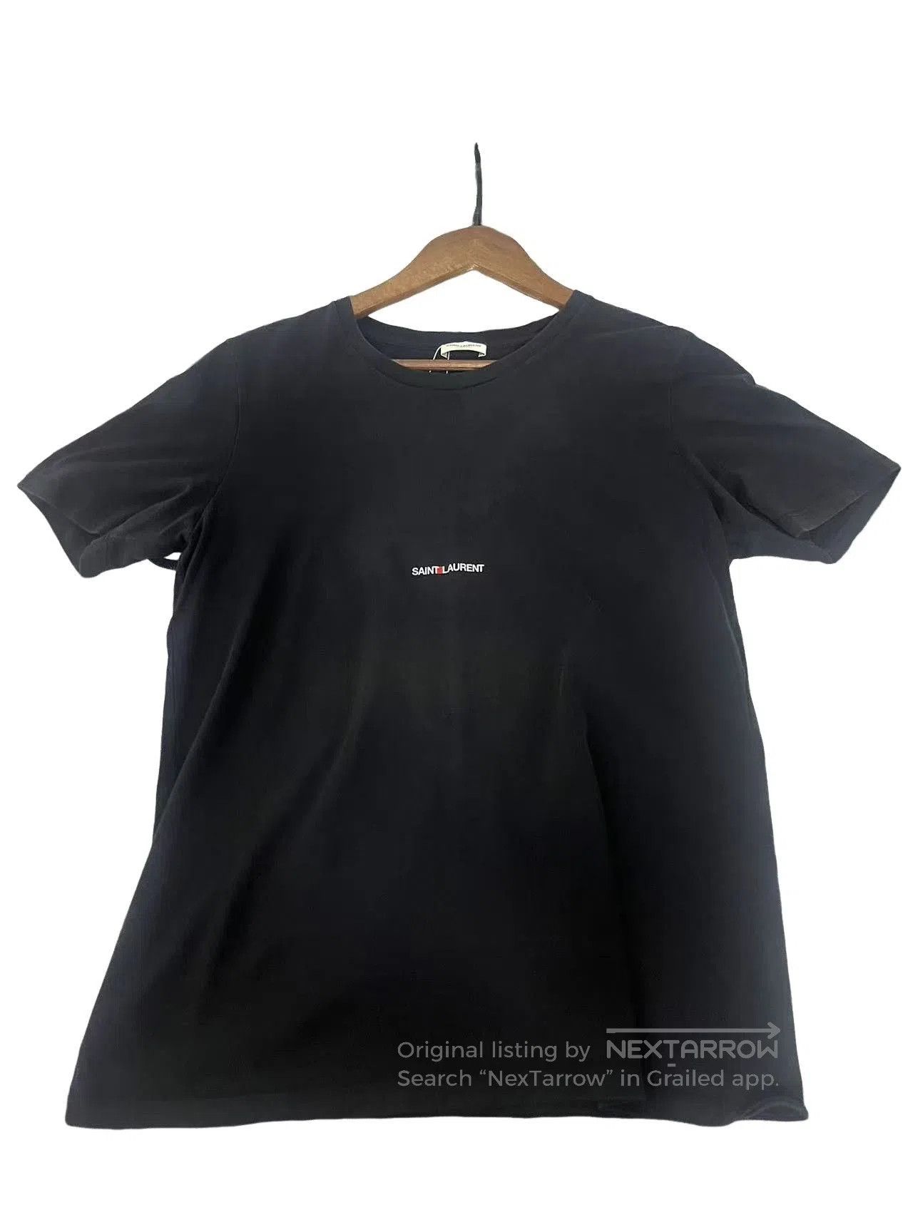 Saint Laurent Paris Saint Laurent Small Logo T-Shirt Size M. Size US M / EU 48-50 / 2 - 1 Thumbnail