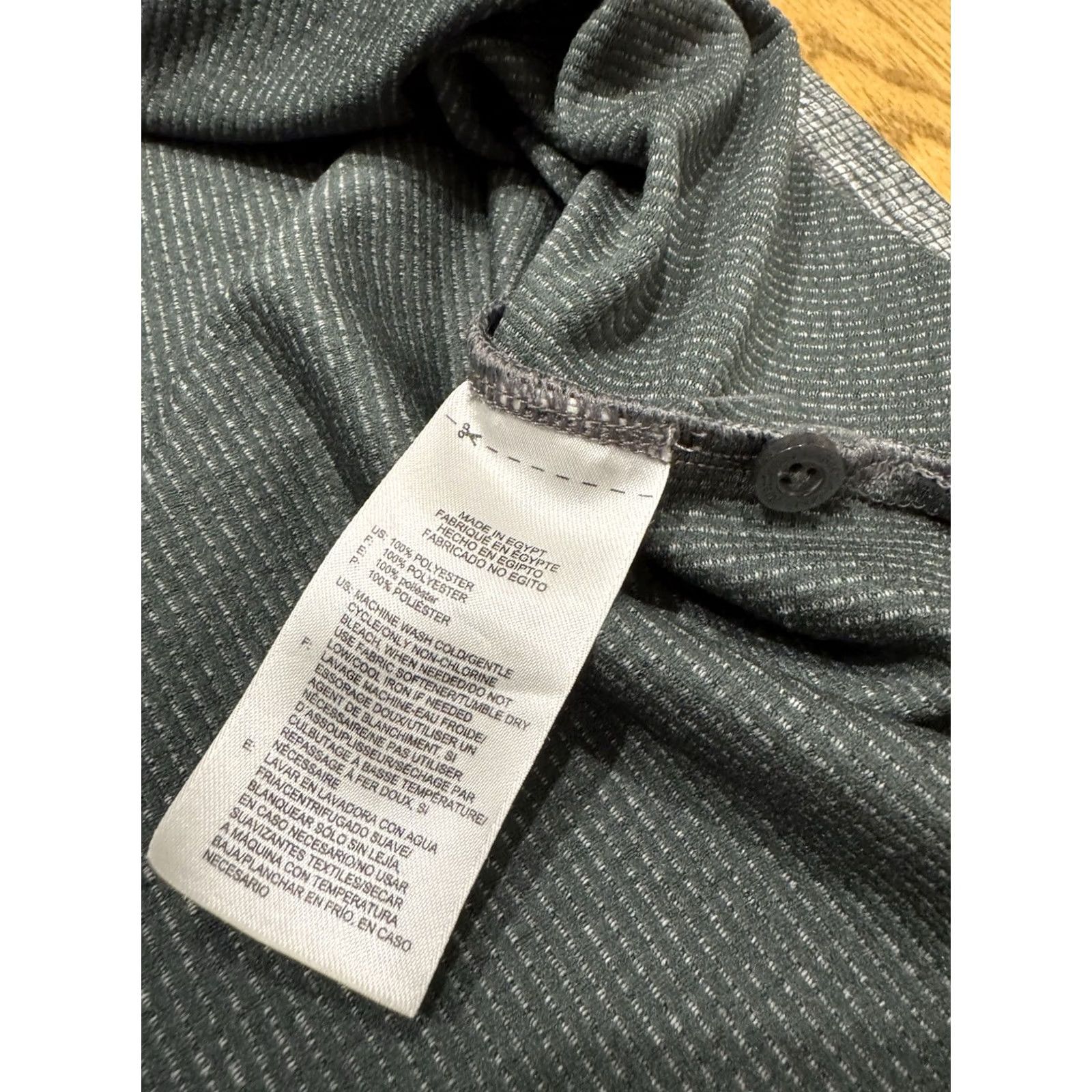 Reebok Reebok Golf Polo Shirt Men’s Size 4XL Performance Stretch Grey Grid Size US XXL / EU 58 / 5 - 4 Thumbnail