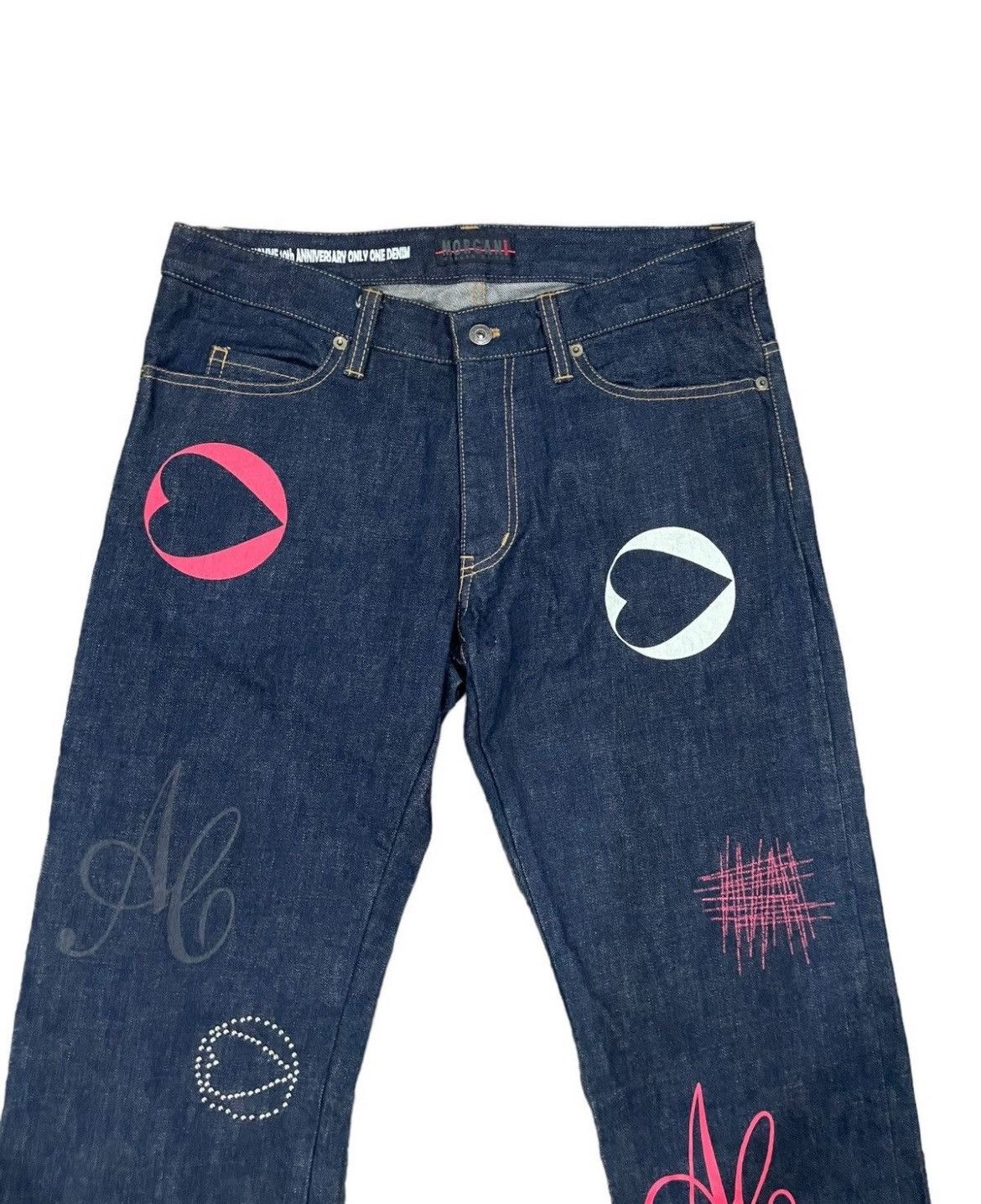 Designer Morgan Homme Jeans Size US 34 / EU 50 - 14 Thumbnail